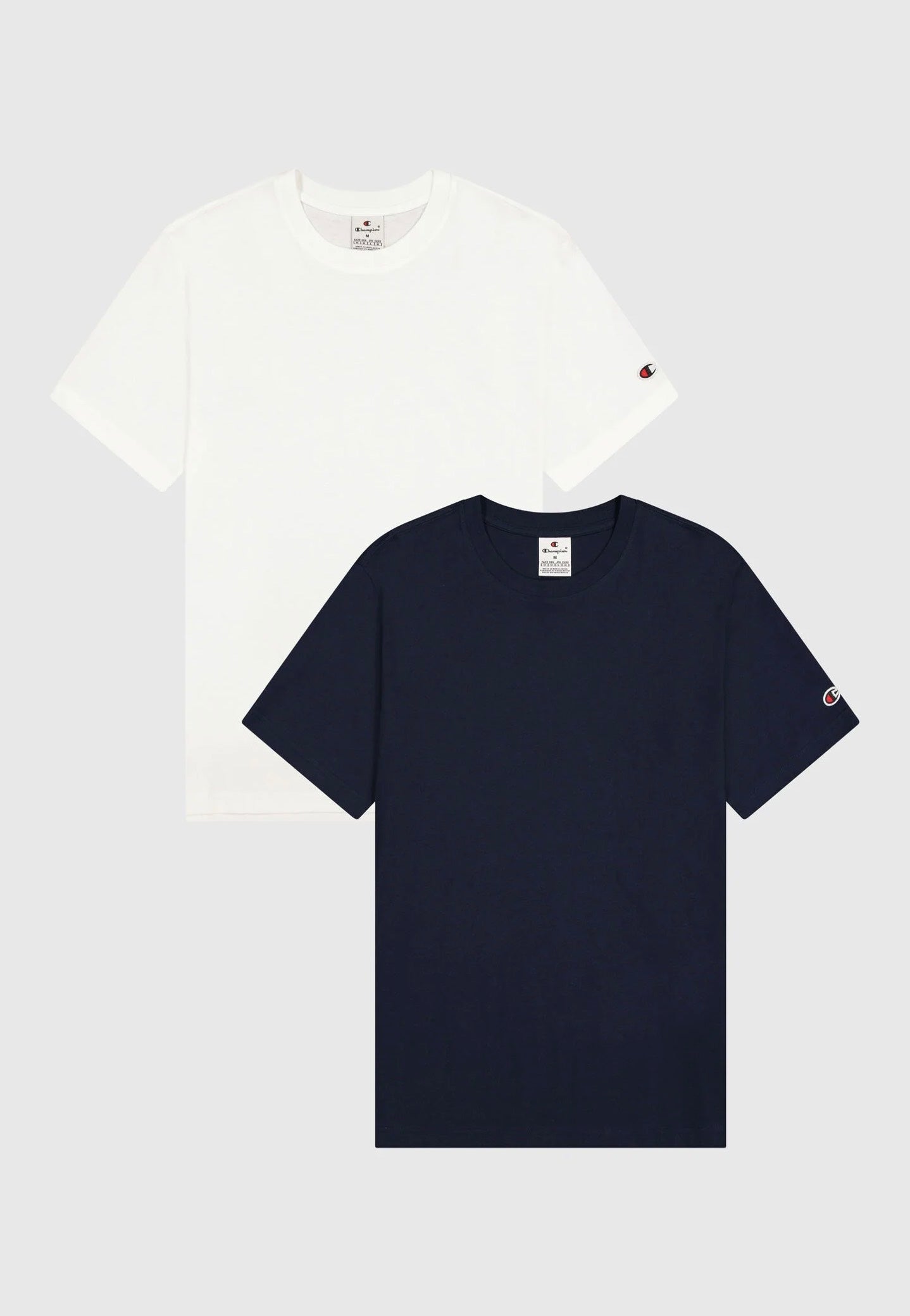 Champion - Pack Of 2 WHT/NNY - T-Shirt | Men-Image