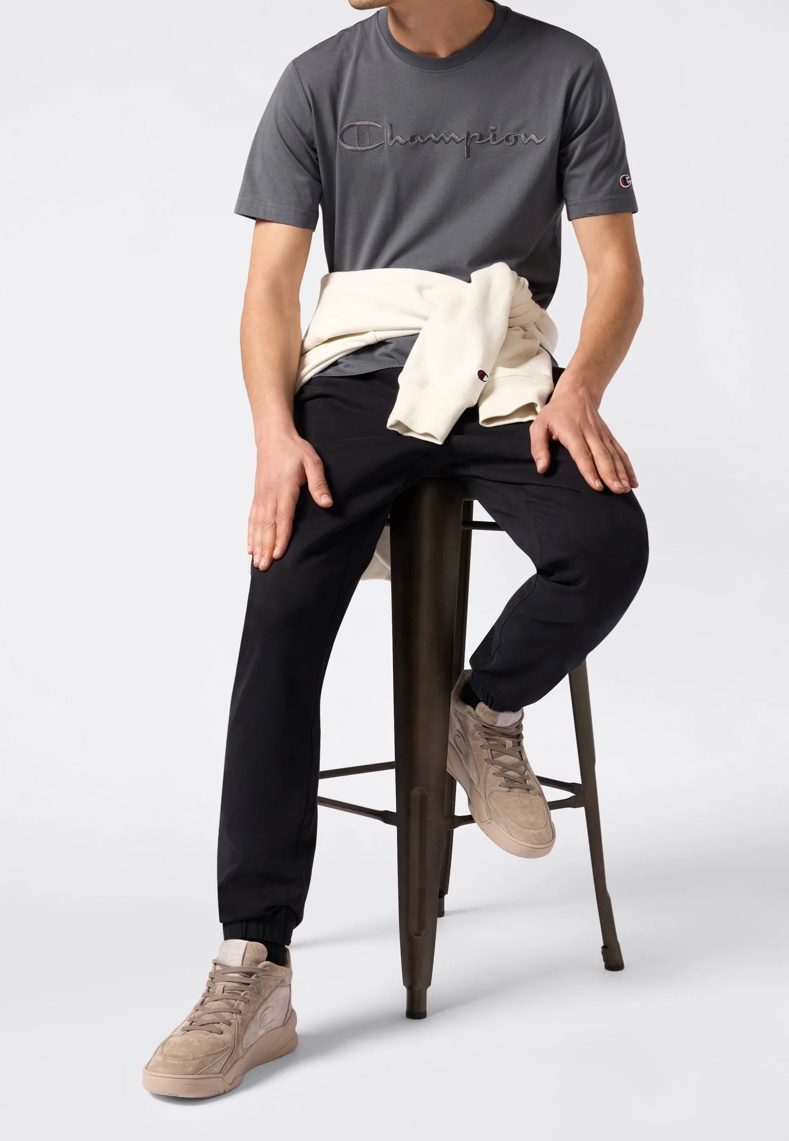 Champion - Woven Elastic Cuff NBK - Pants | Men-Image