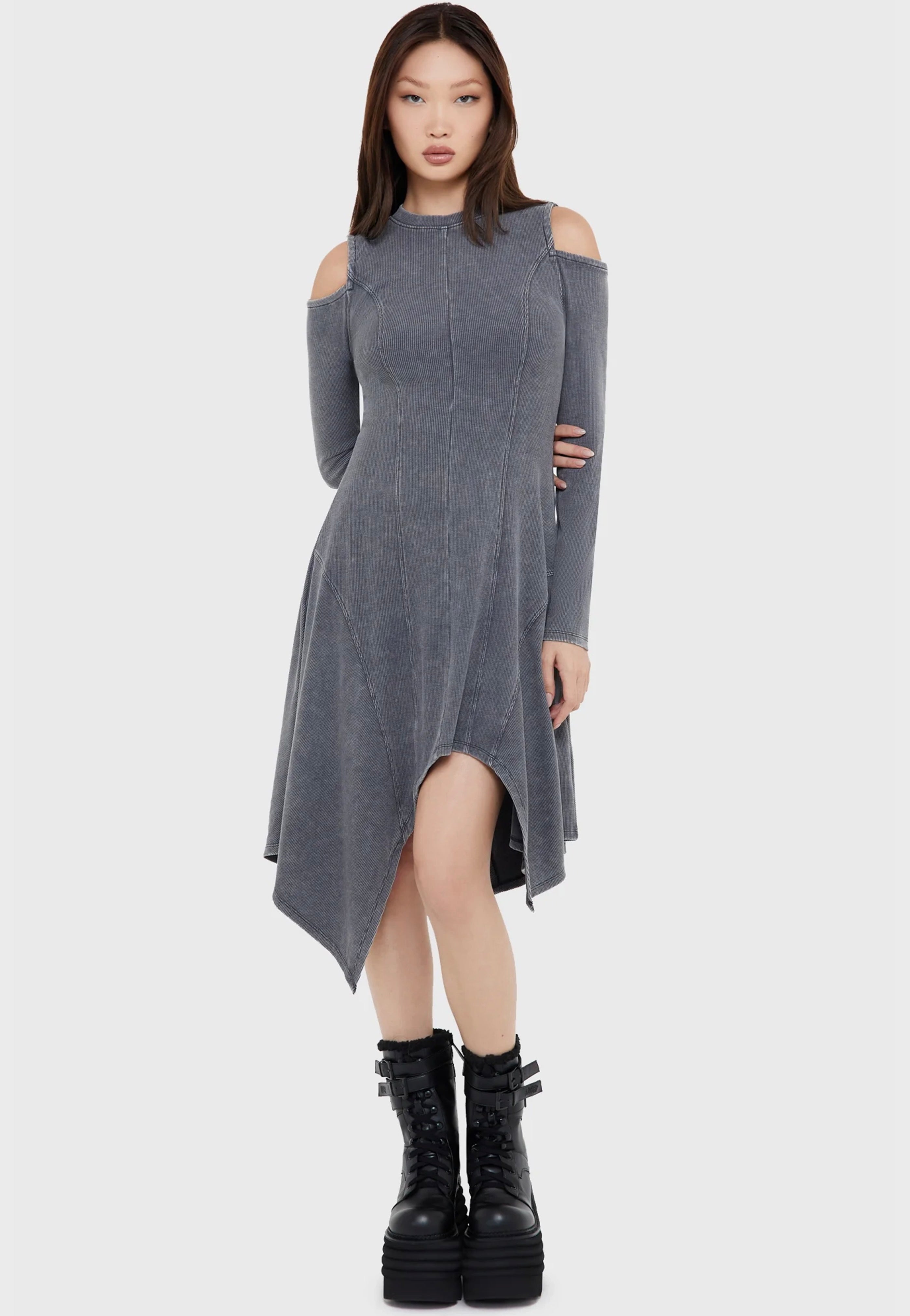 Killstar x Kihilist - Cinderstorm Black - Dress | Women-Image