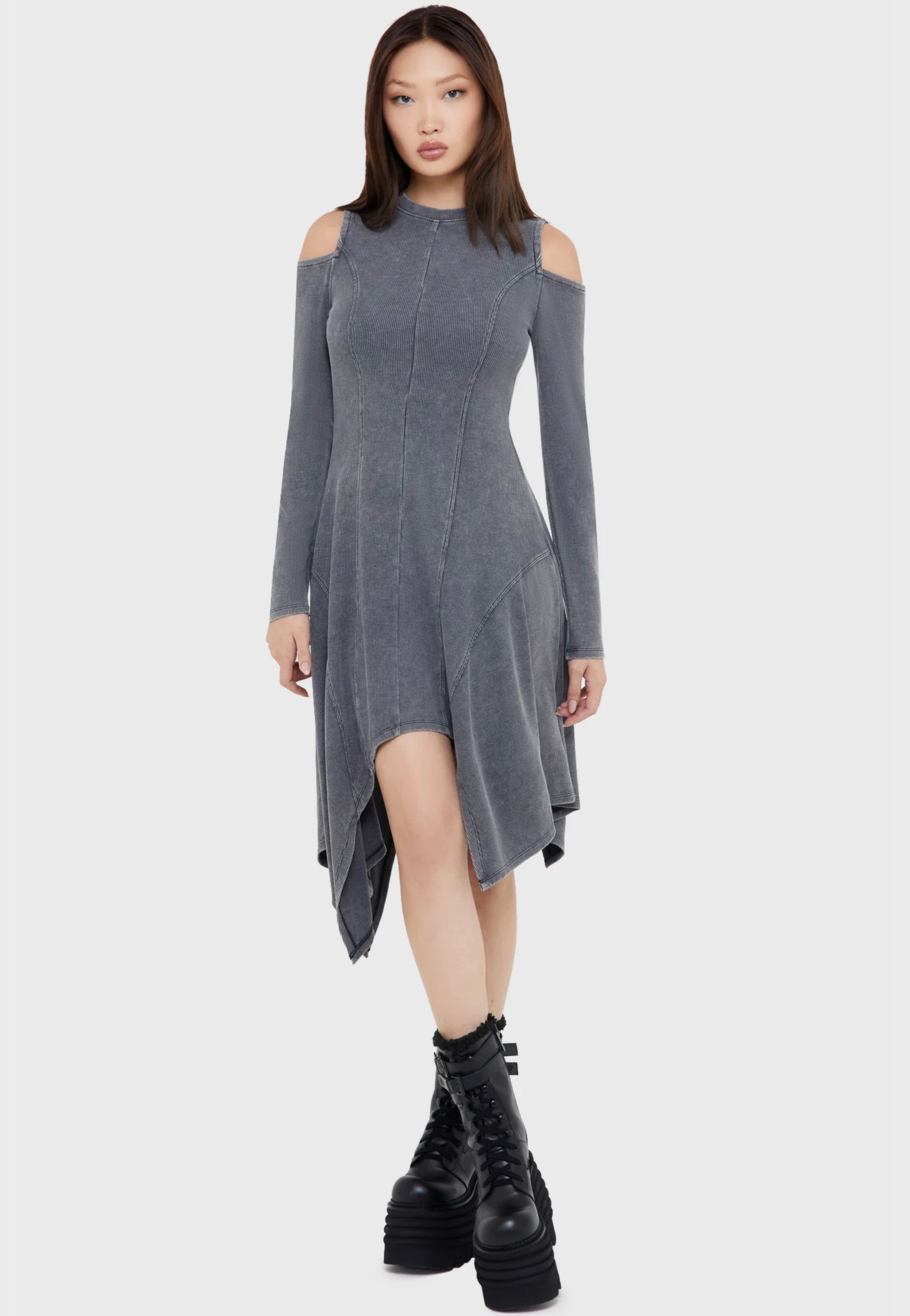 Killstar x Kihilist - Cinderstorm Black - Dress | Women-Image