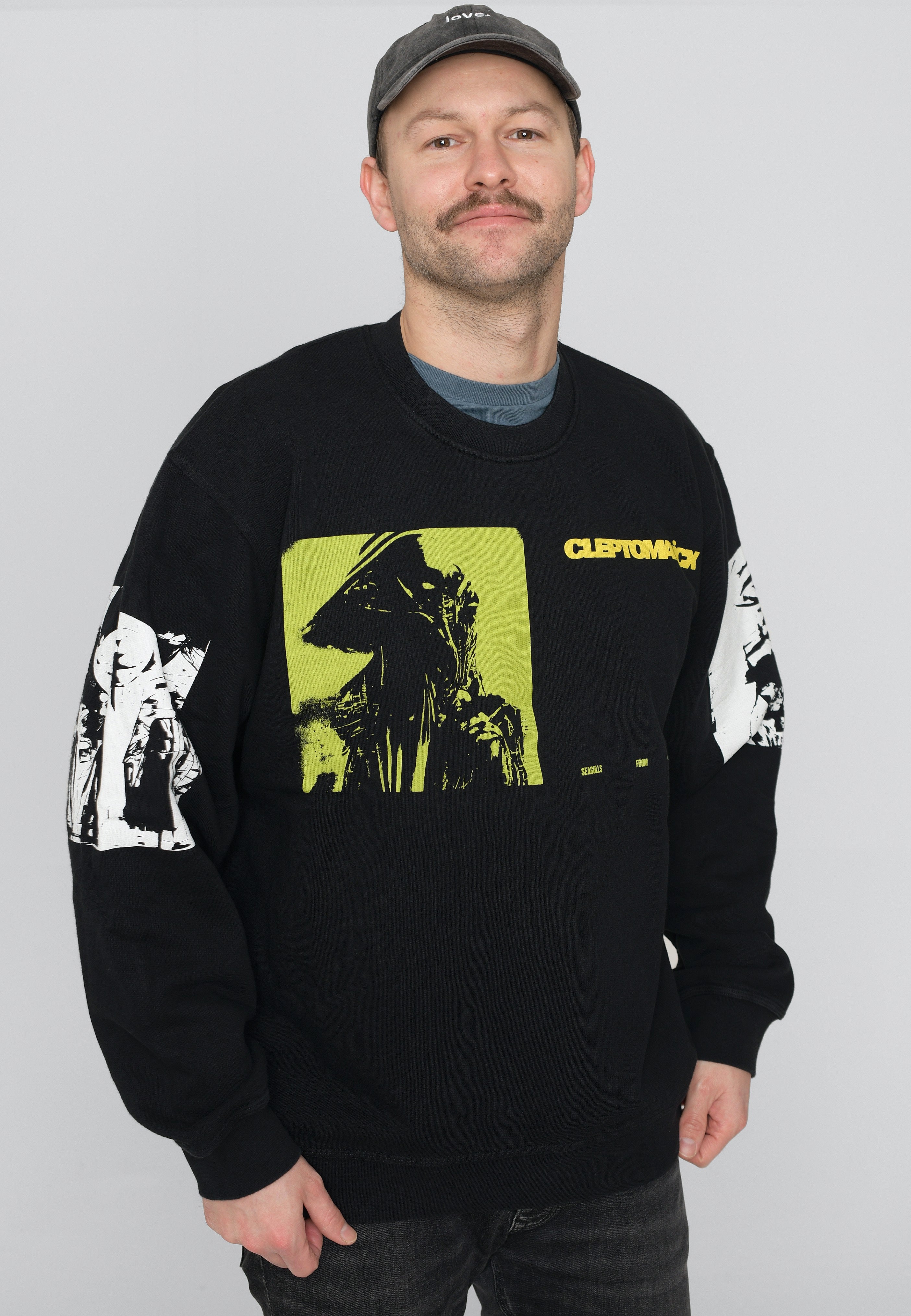 Cleptomanicx - Enter Black - Sweater | Men-Image