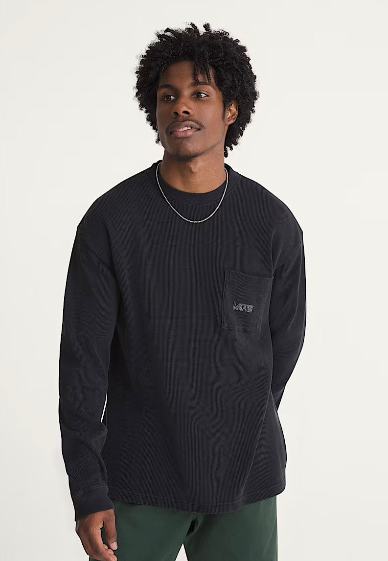 Vans Core Thermal Black Longsleeve | Men-Image