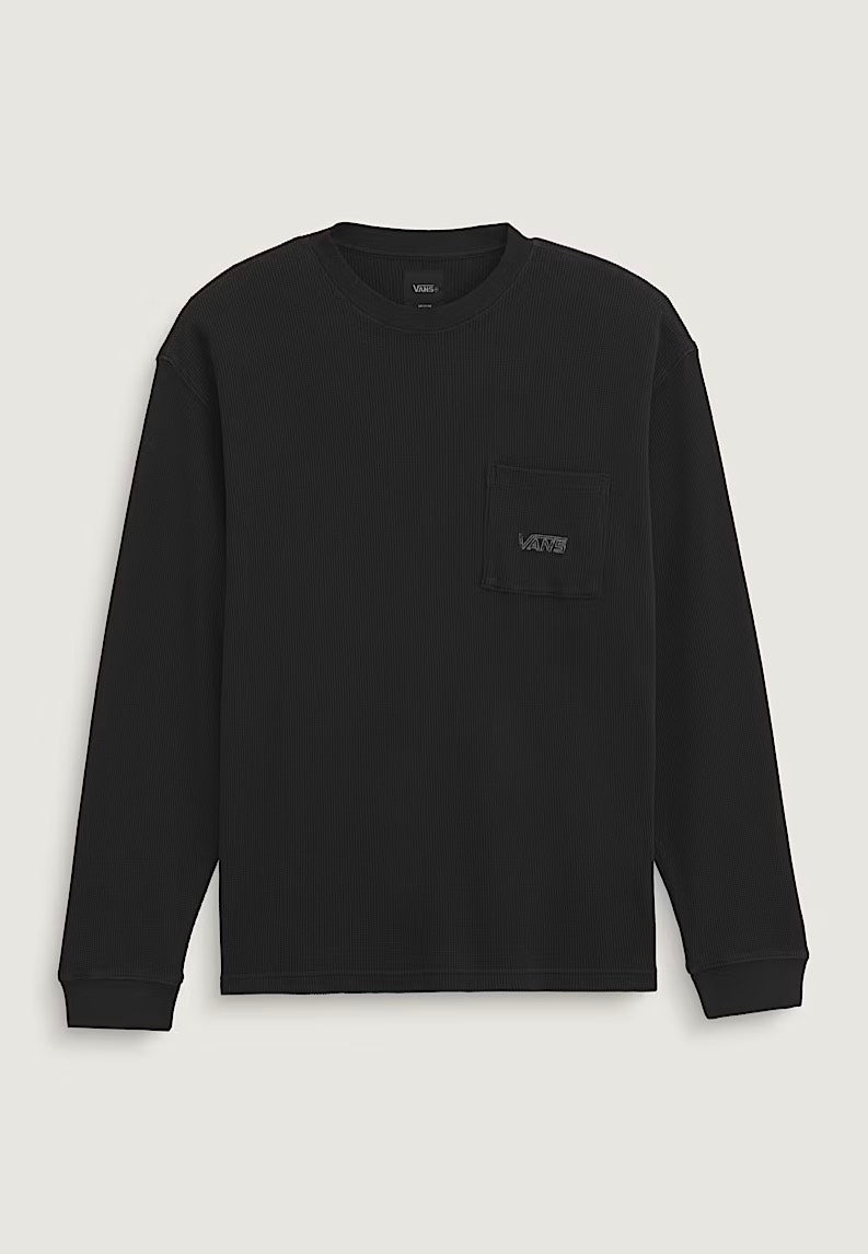 Vans Core Thermal Black Longsleeve | Men-Image
