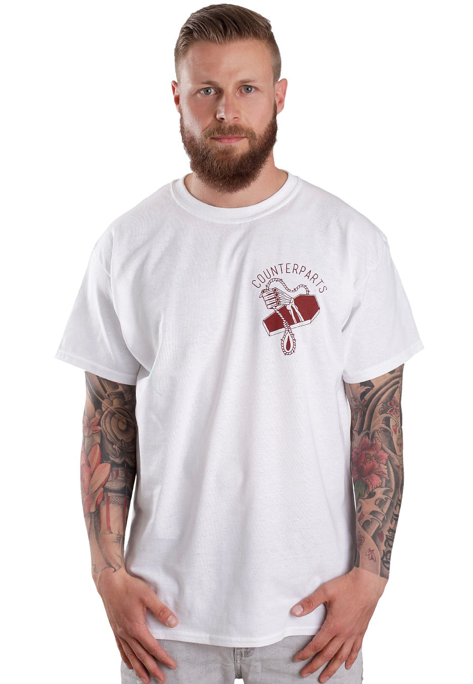 Counterparts - Sling White - T-Shirt | Men-Image