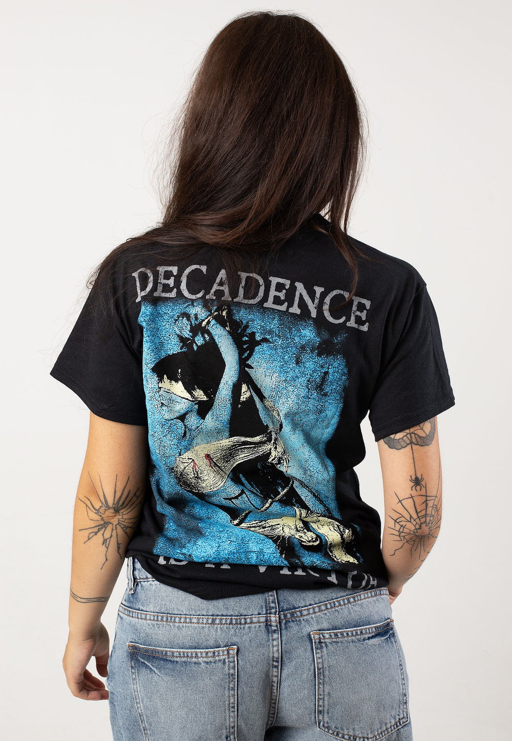 T-shirt Cradle Of Filth 'Decadence' - Noir - Officiel - Neuf Avec étiquettes