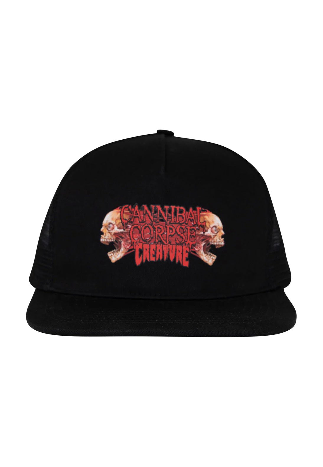 Creature x Cannibal Corpse - 5-Panel Structured Mesh - Cap | Neutral-Image