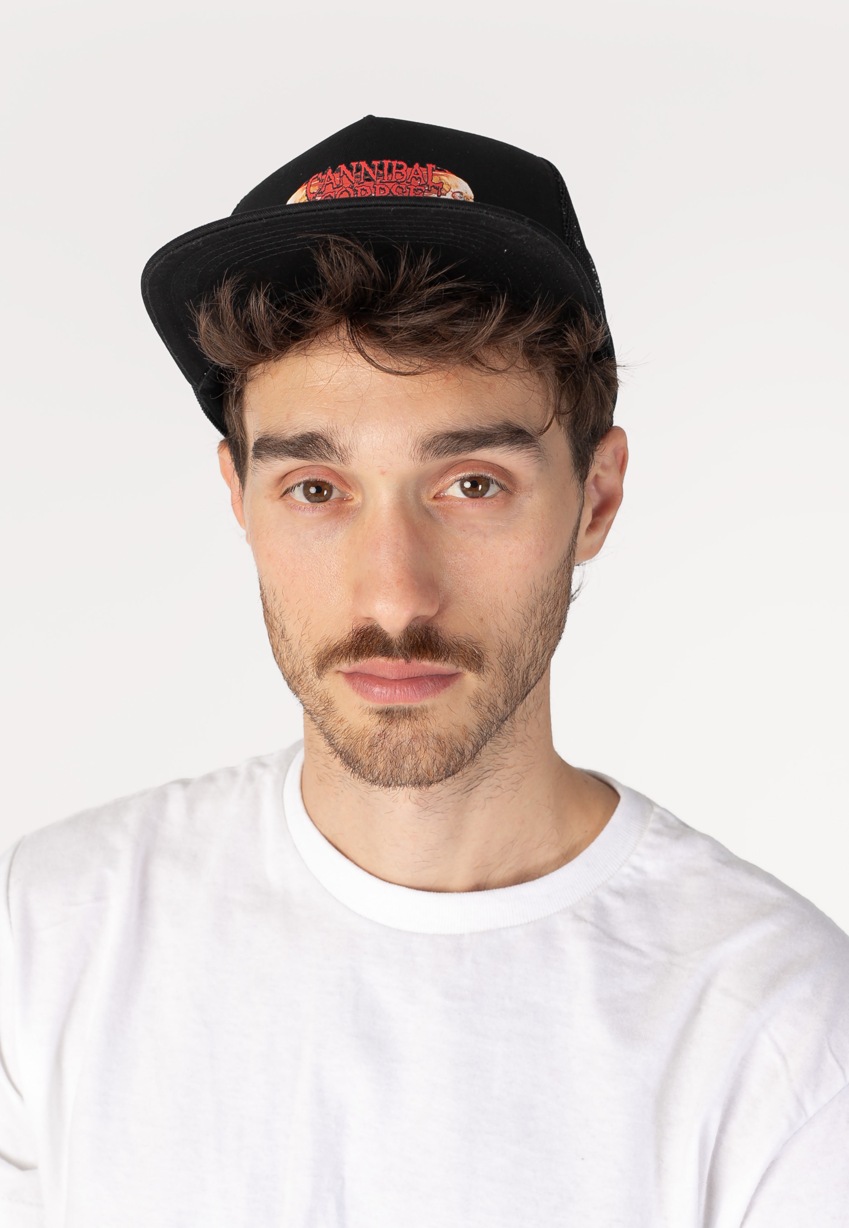 Creature x Cannibal Corpse - 5-Panel Structured Mesh - Cap | Neutral-Image
