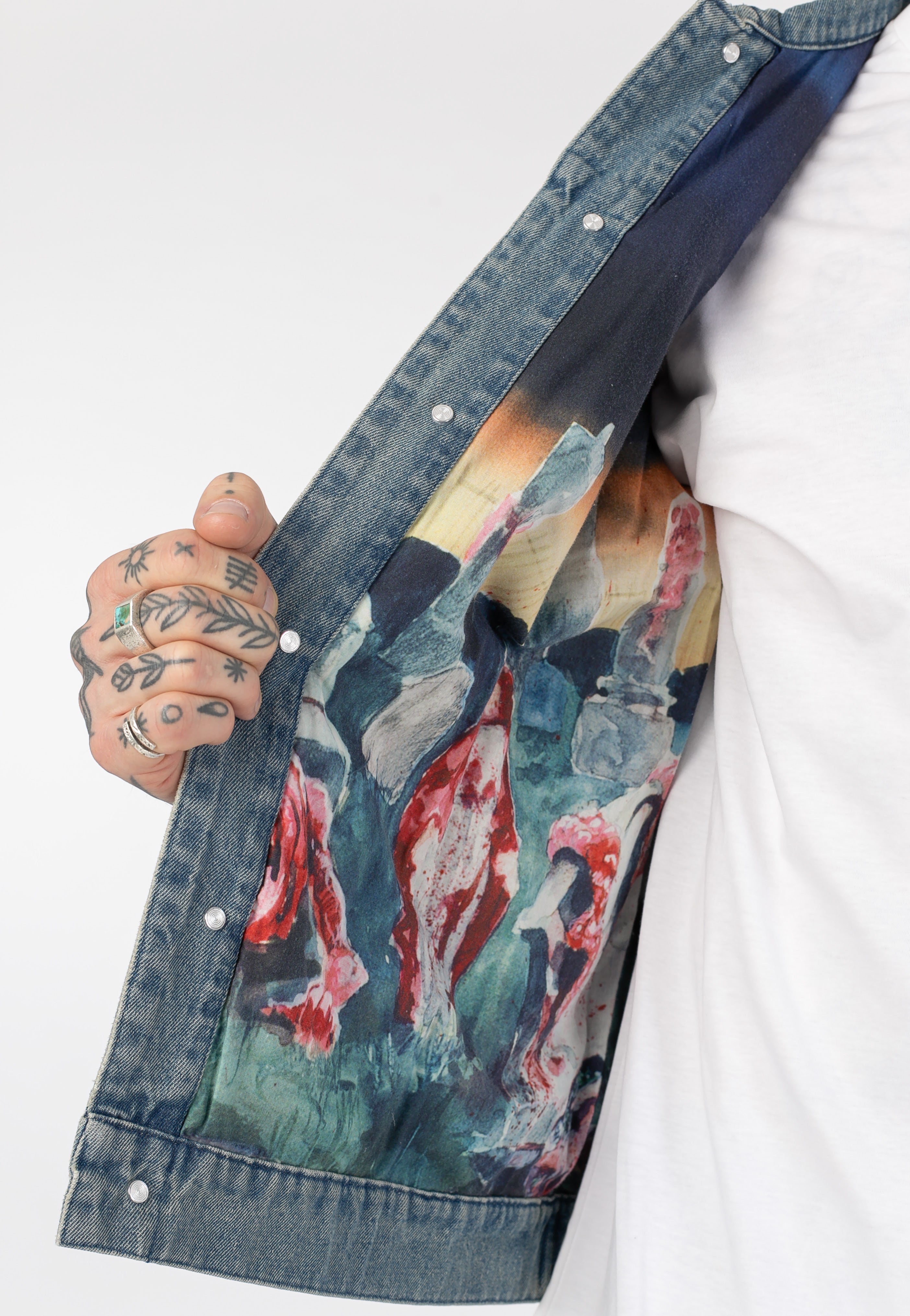 Creature x Cannibal Corpse - Denim - Vest | Men-Image