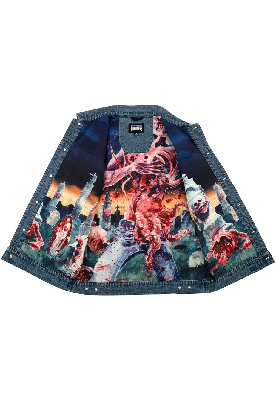Creature x Cannibal Corpse - Denim - Vest | Men-Image