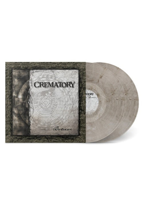 Crematory - Believe Ltd. Grey/White - Marbled 2 Vinyl | Neutral-Image