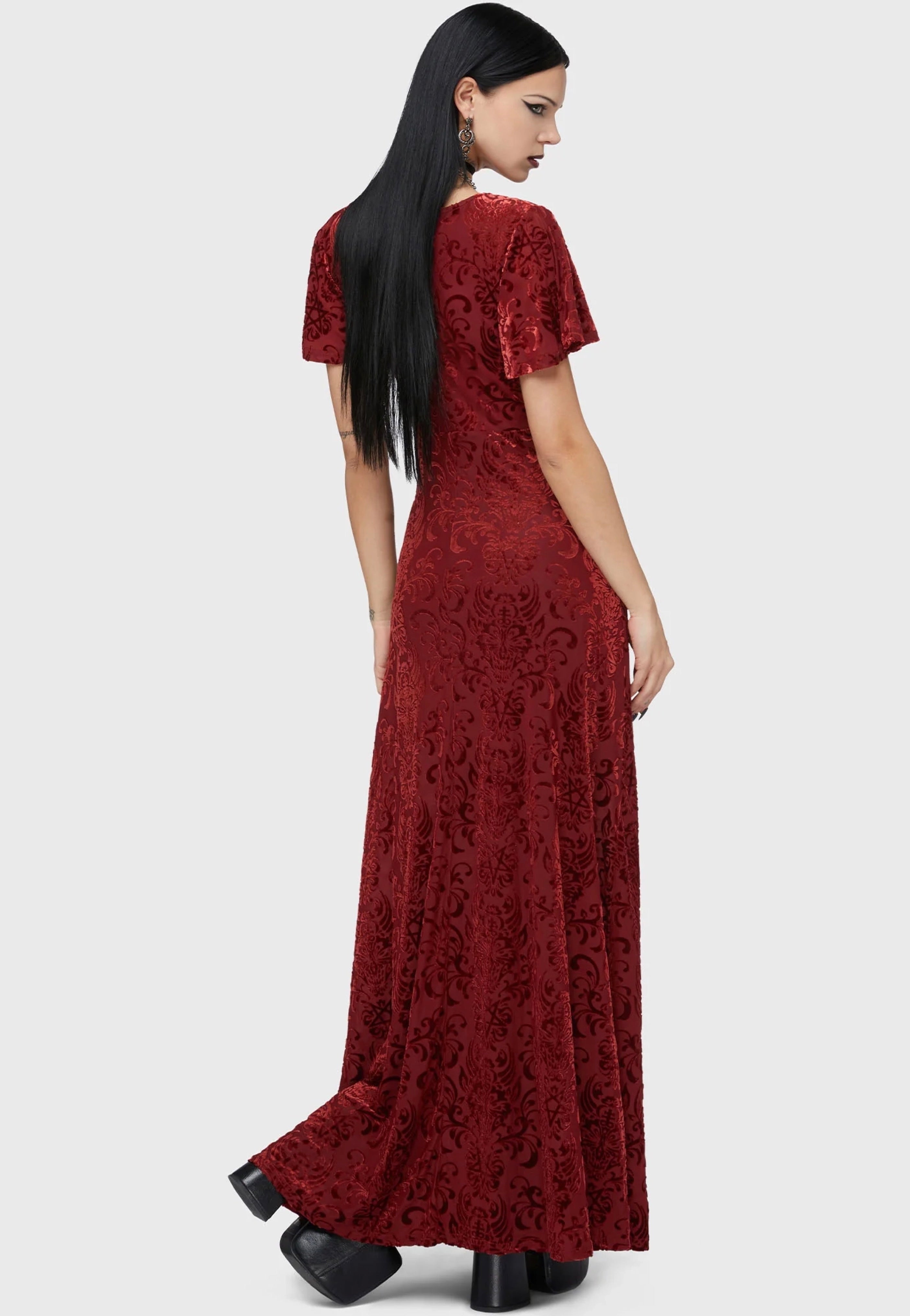 Killstar - Crimson Bloodlust Red - Dress | Women-Image