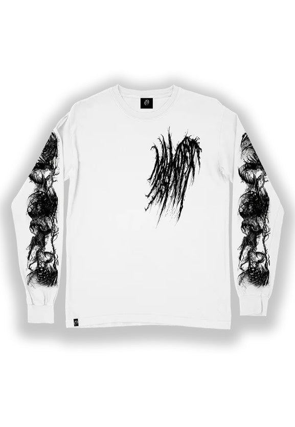 MaskOff Apparel - Carnage White - Longsleeve | Men-Image
