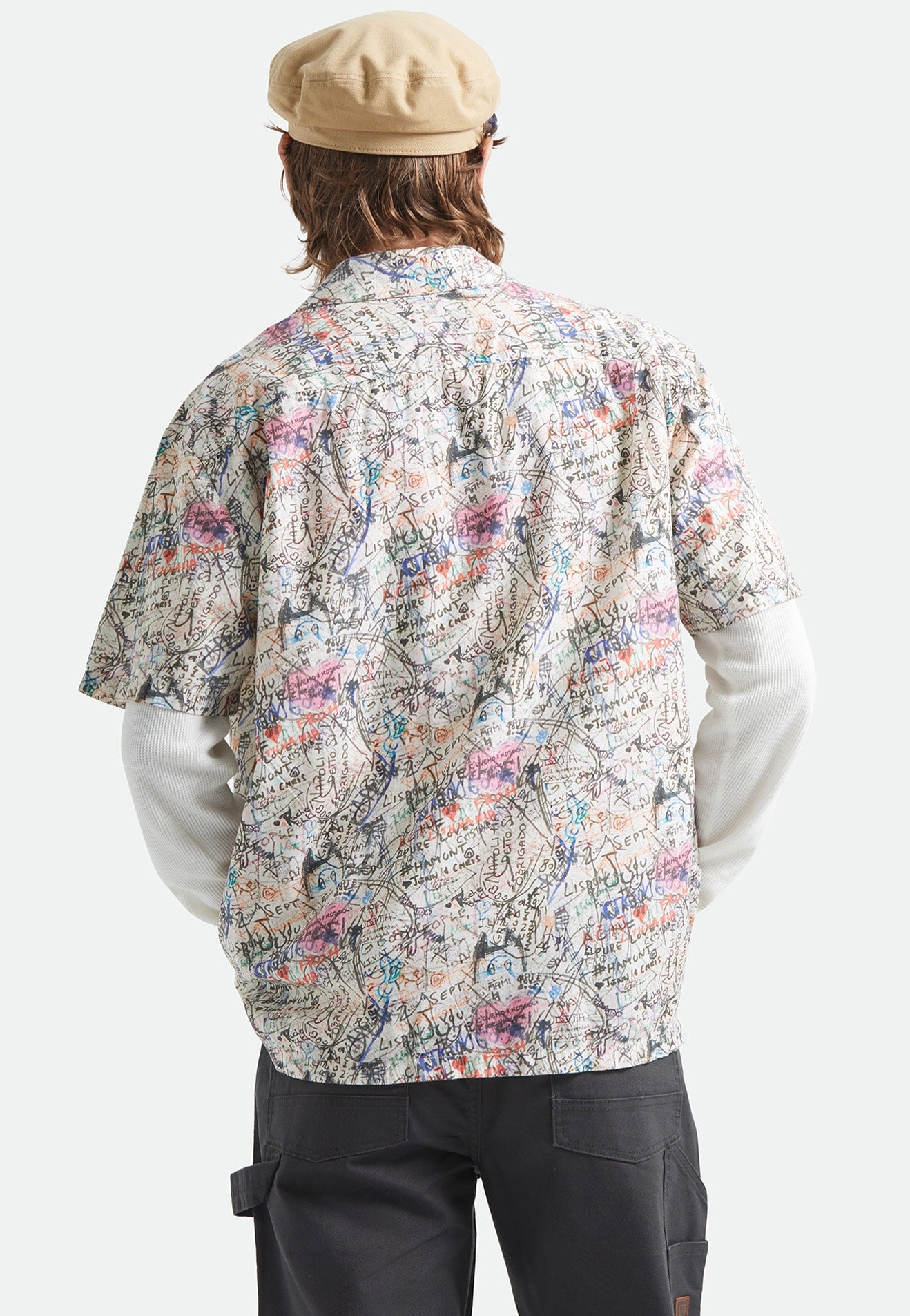 Brixton - Cru Print Graffiti - Shirt | Men-Image