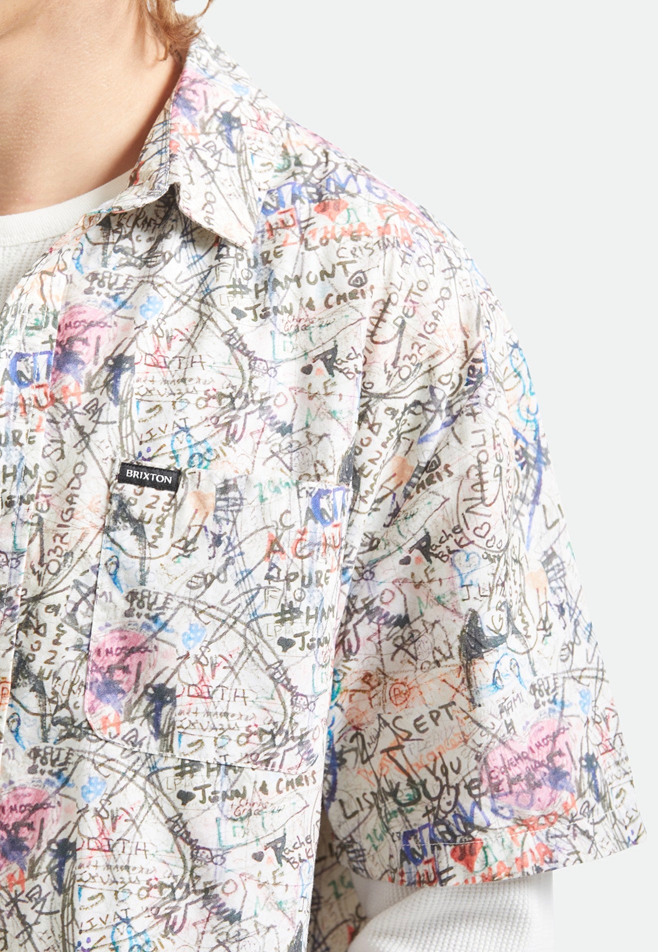 Brixton - Cru Print Graffiti - Shirt | Men-Image
