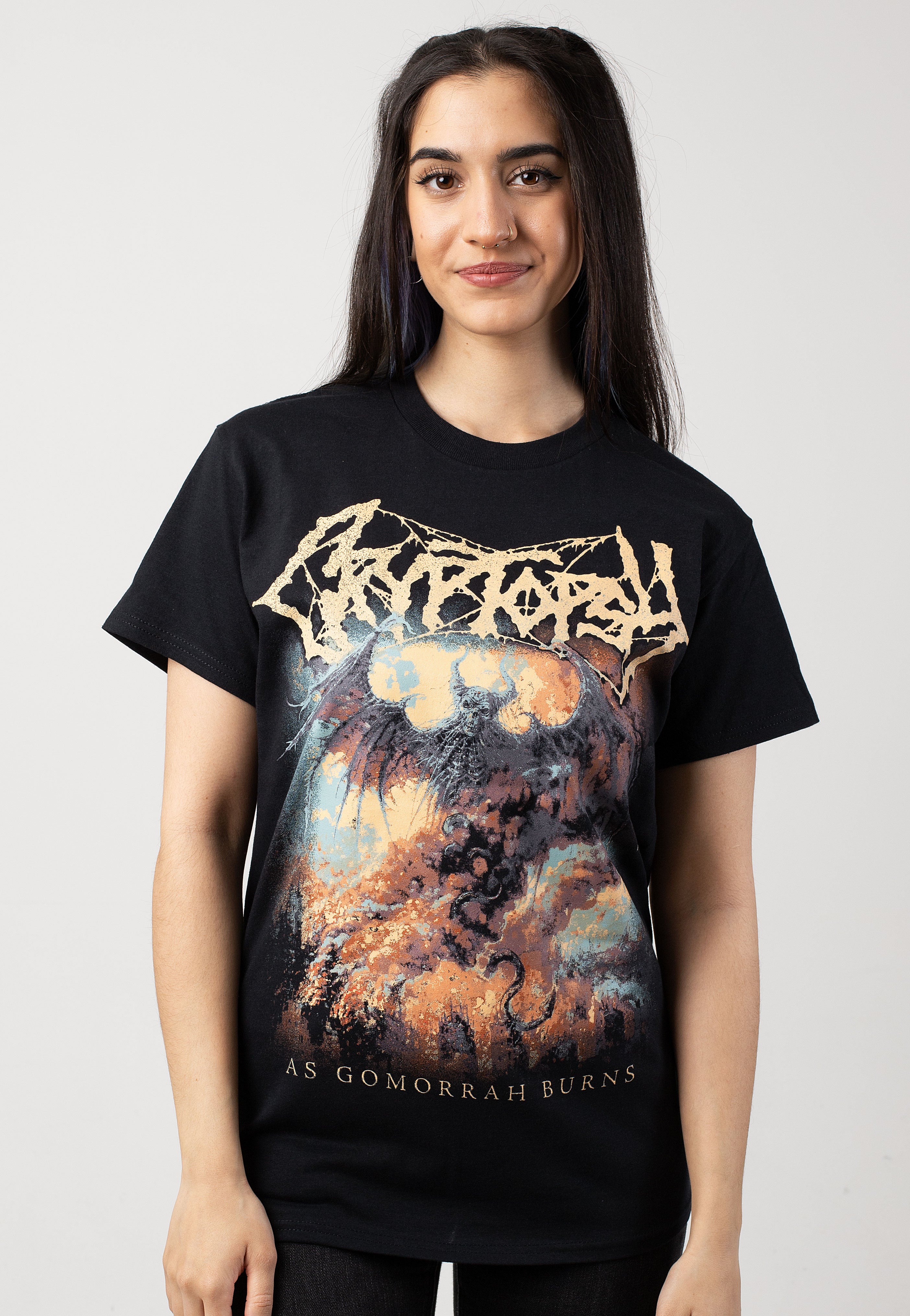 Cryptopsy As Gomorrah Burns - T-Shirt | Impericon