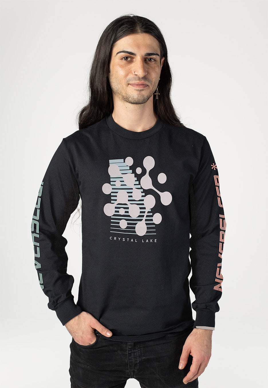 Crystal Lake - Never Sleep - Longsleeve | Men-Image