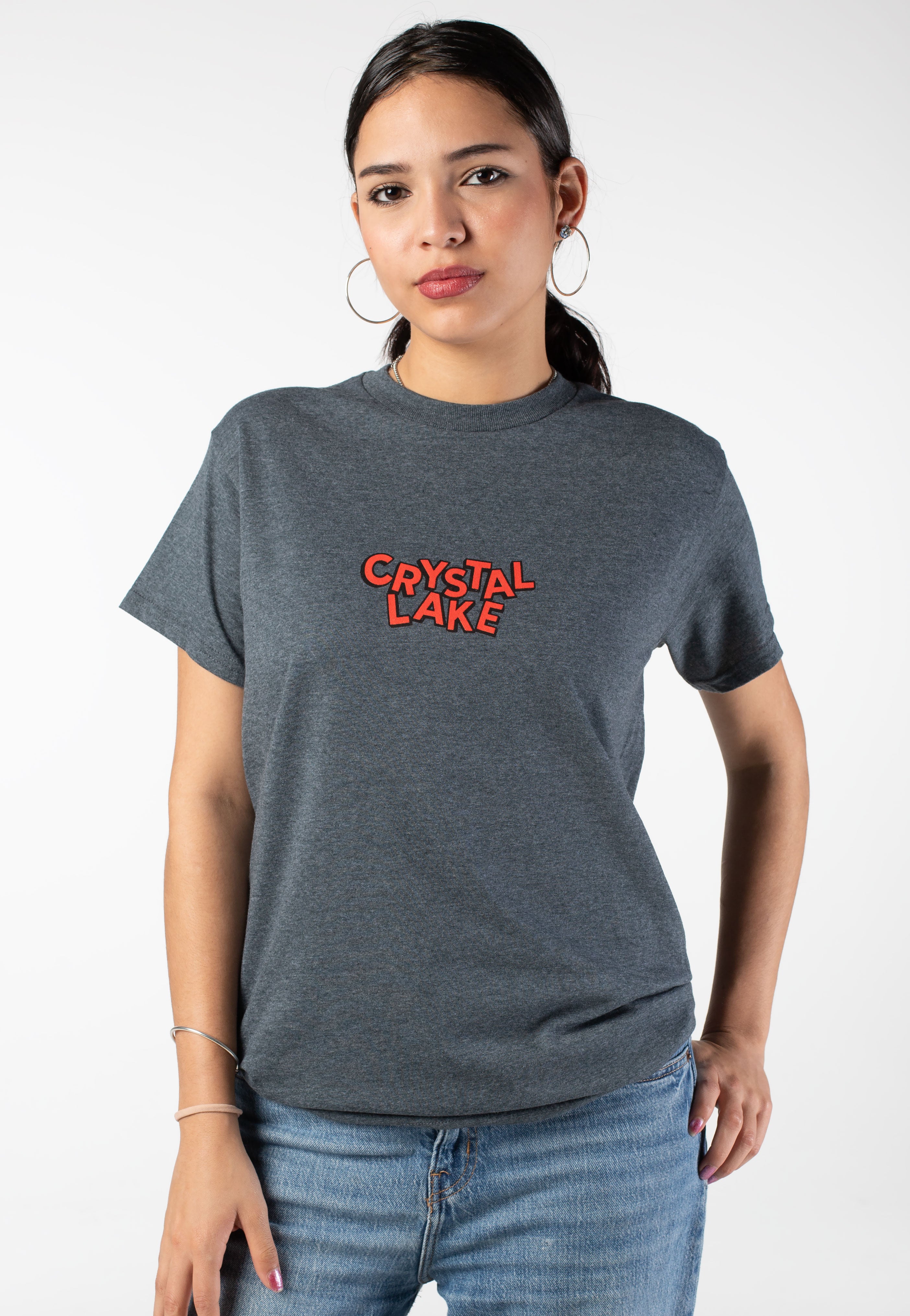 Crystal Lake - Satanic Grey - T-Shirt | Women-Image