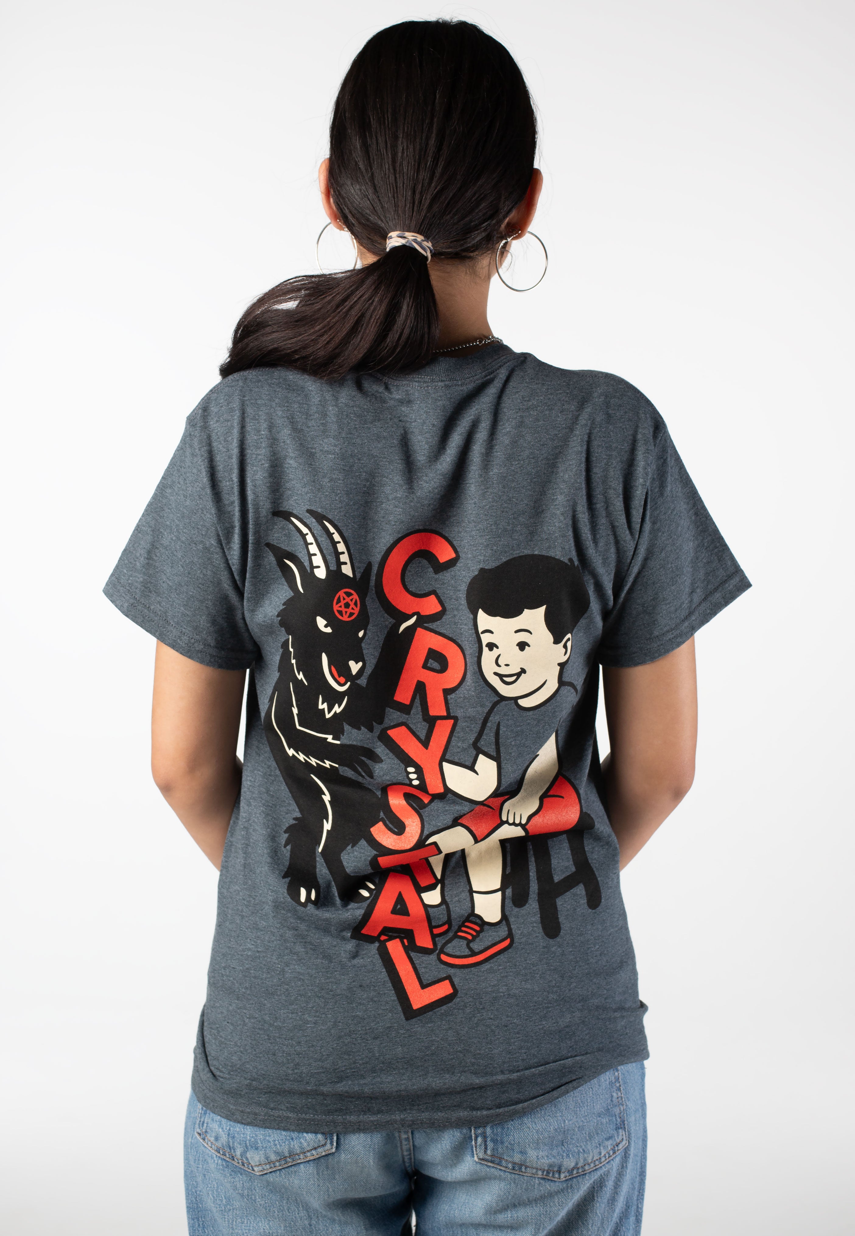 Crystal Lake - Satanic Grey - T-Shirt | Women-Image