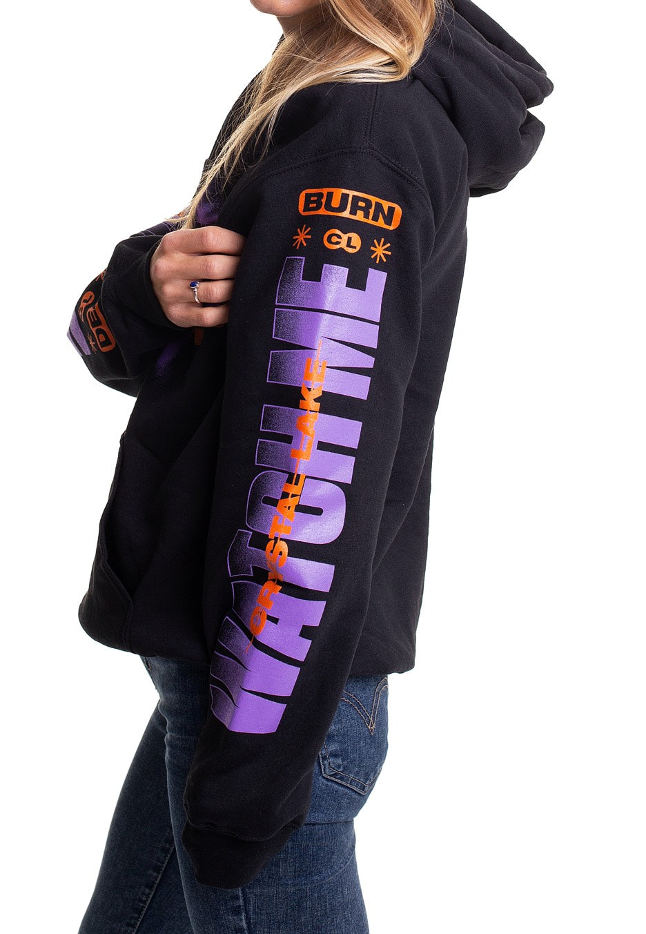 Crystal Lake - Watch Me Burn - Hoodie | Women-Image