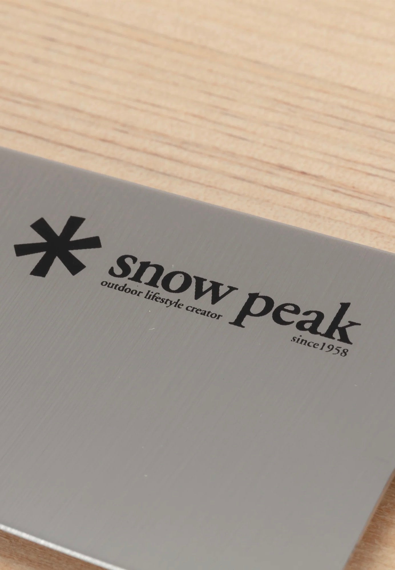 Snow Peak - Chopping L - Board Set | Neutral-Image