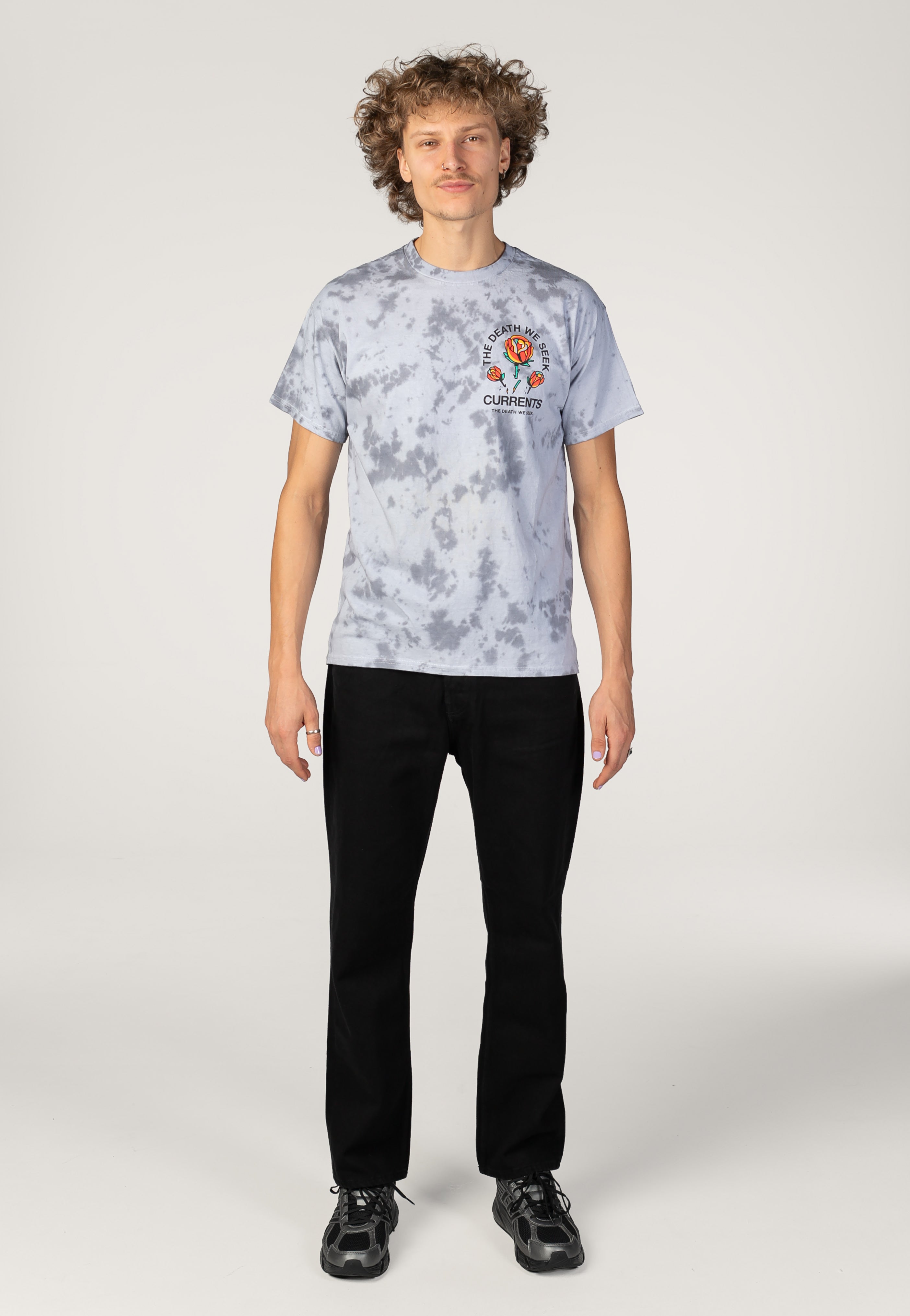 Currents - Love Is Gone Flowers Tie Dye - T-Shirt | Men-Image