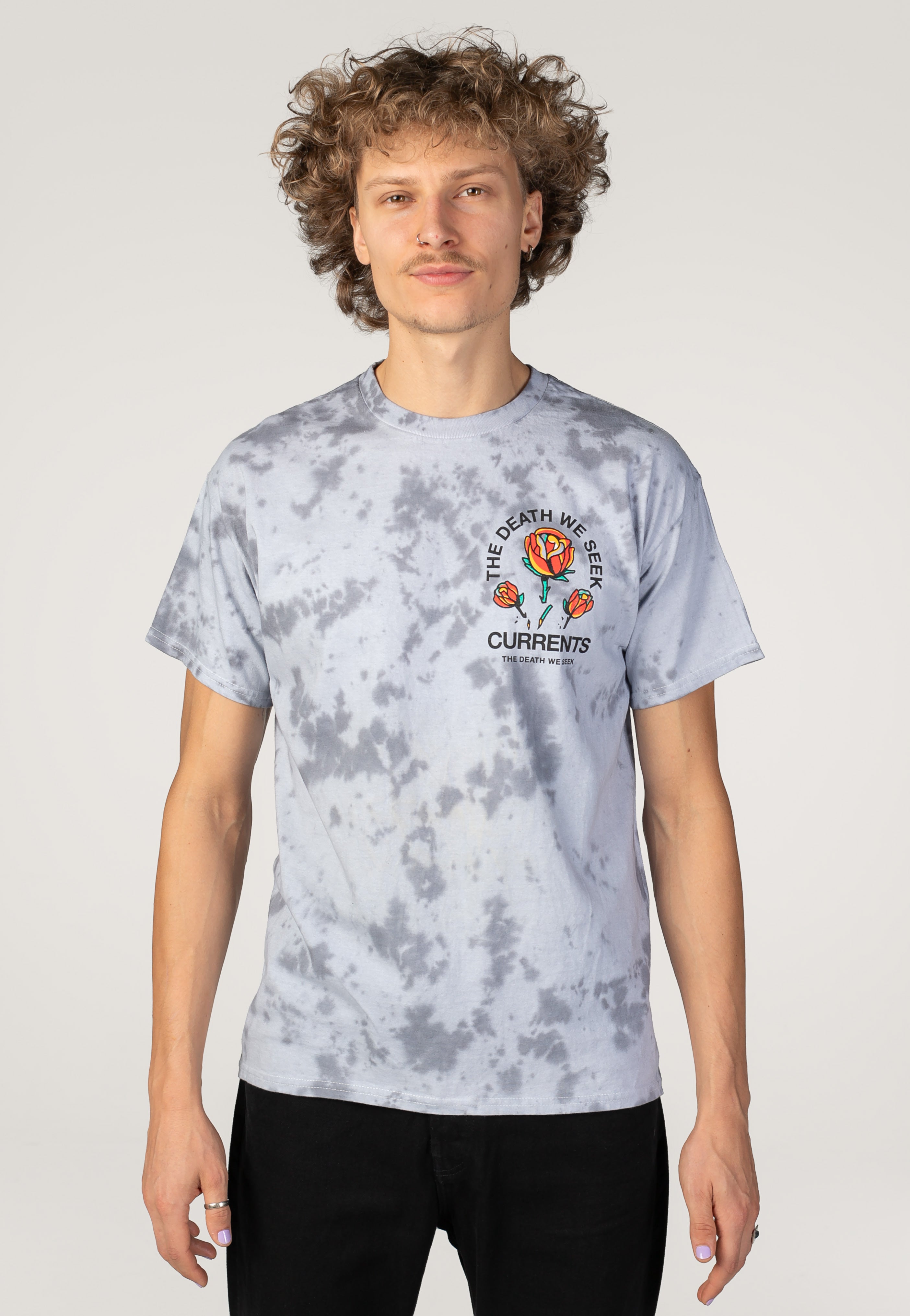 Currents - Love Is Gone Flowers Tie Dye - T-Shirt | Men-Image