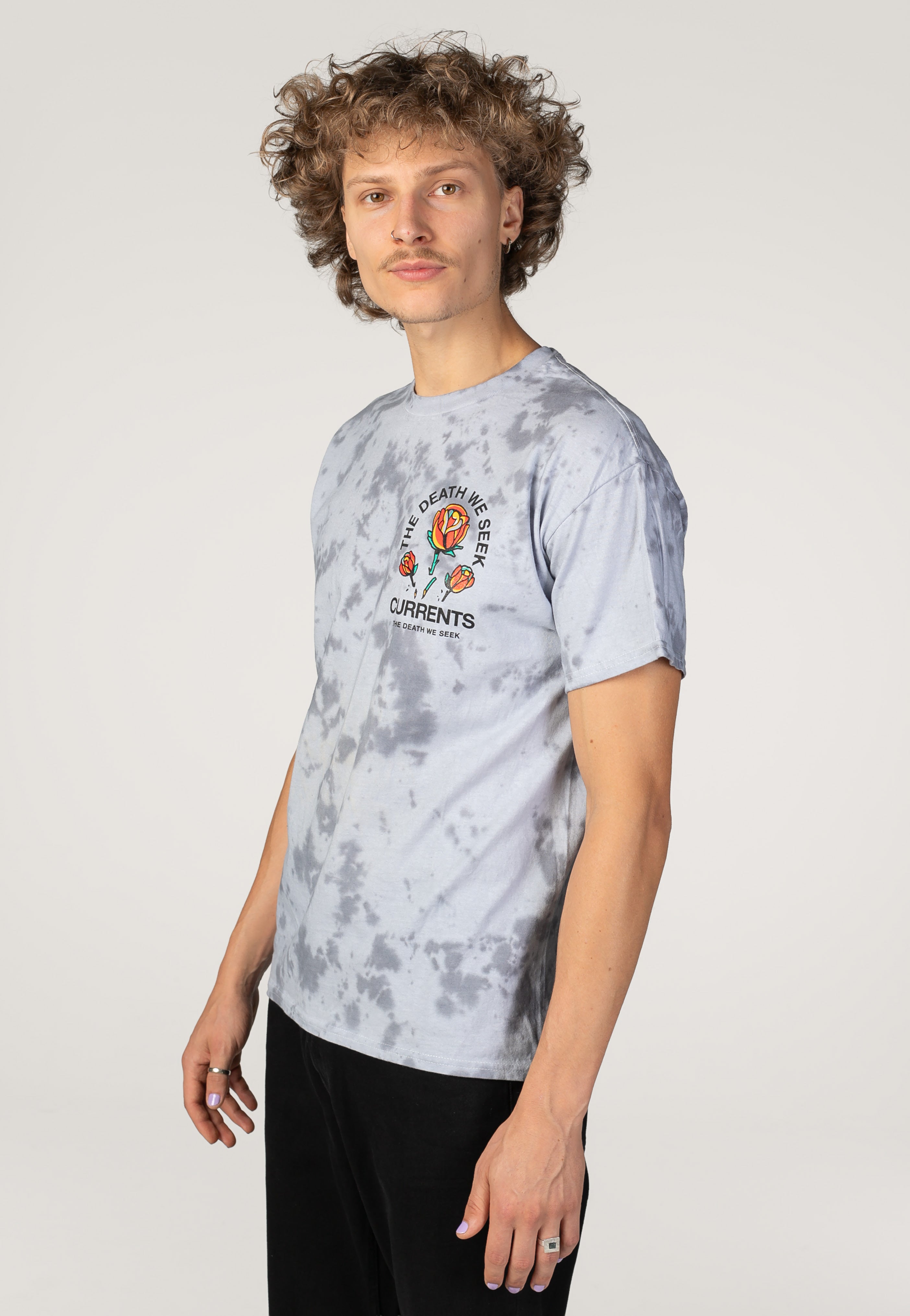 Currents - Love Is Gone Flowers Tie Dye - T-Shirt | Men-Image