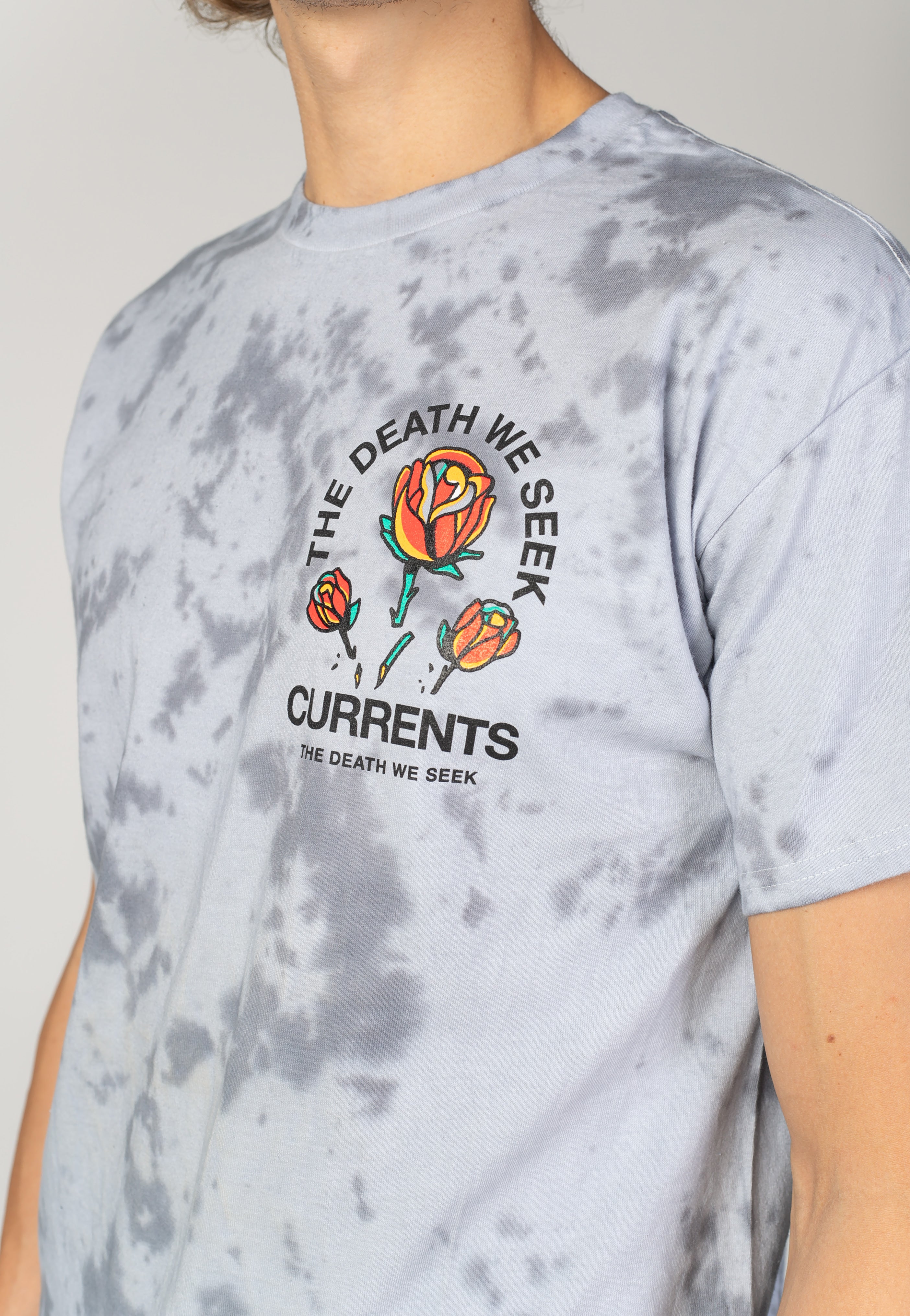 Currents - Love Is Gone Flowers Tie Dye - T-Shirt | Men-Image