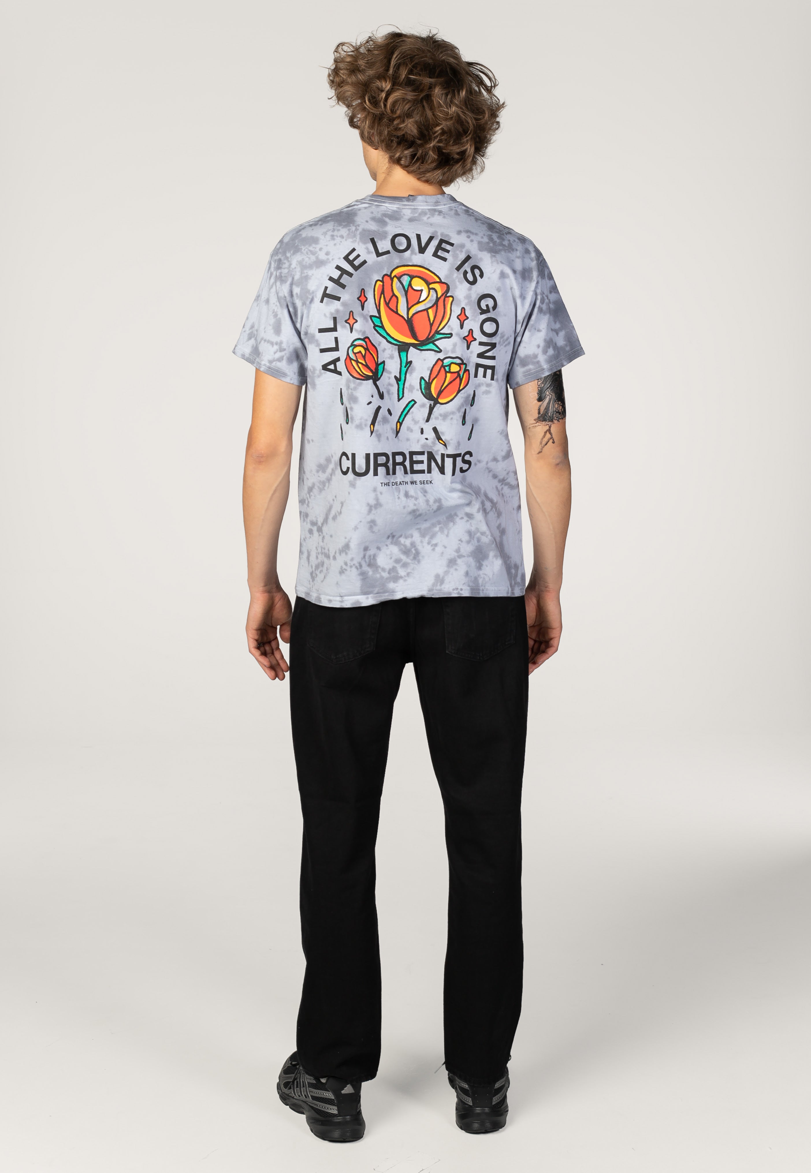 Currents - Love Is Gone Flowers Tie Dye - T-Shirt | Men-Image