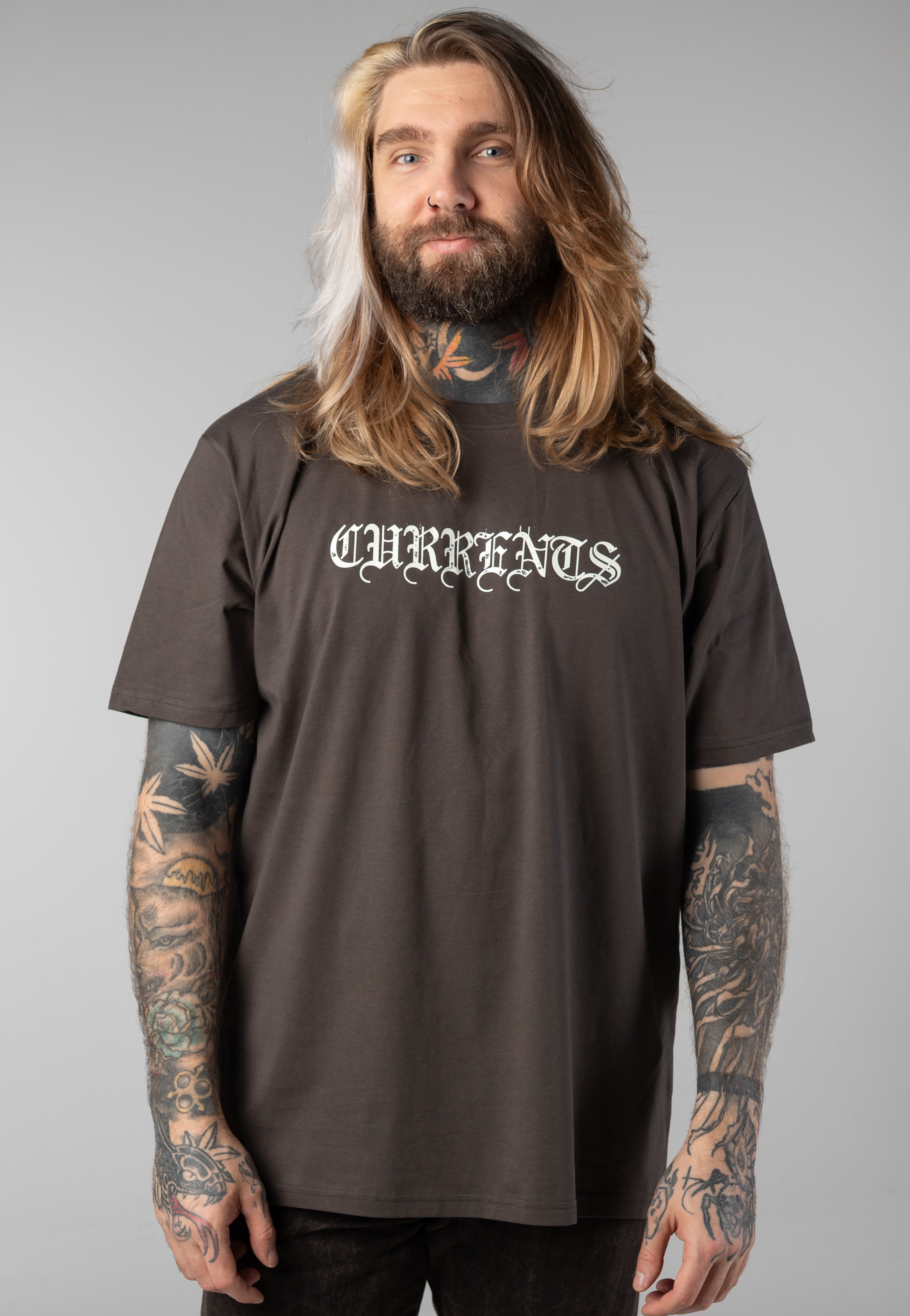 Currents - Moon Glow In The Dark Dark Charcoal - T-Shirt | Men-Image