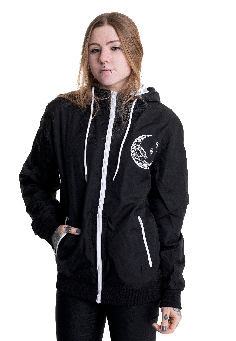 Currents - Moon Logo - Windbreaker | Women-Image