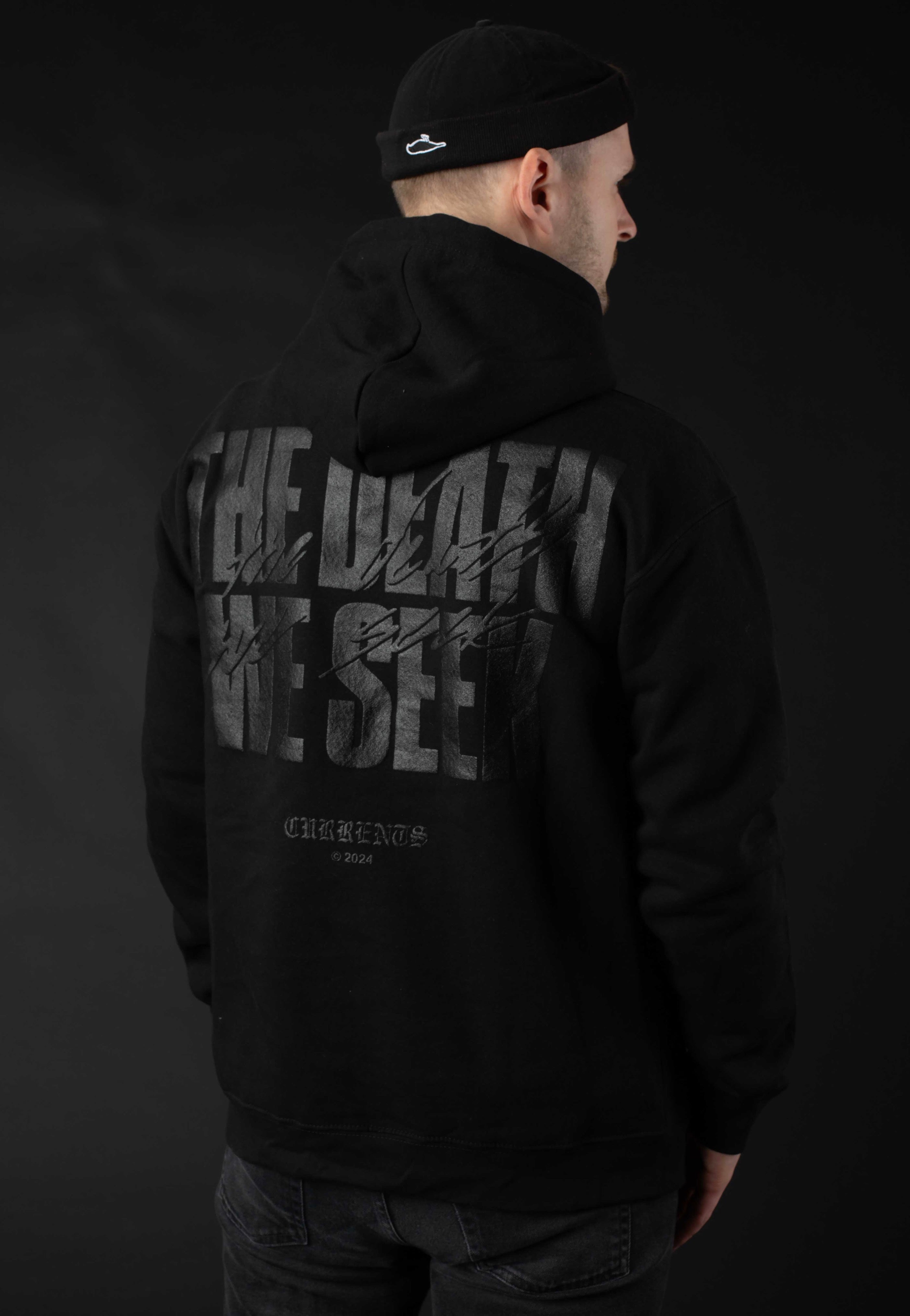 Currents - The Death We Seek Limited Black On Black - Hoodie | Men-Image