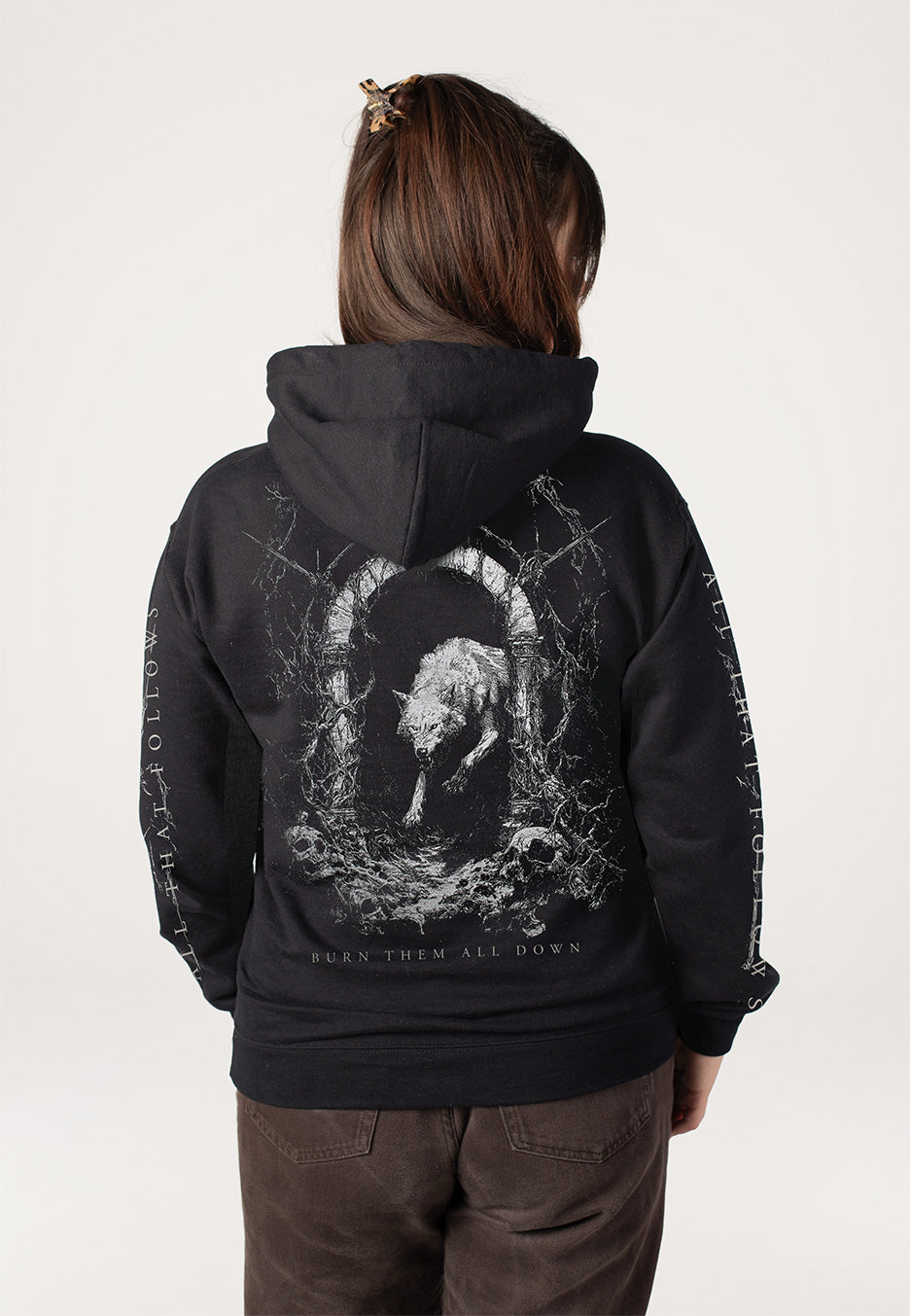 Currents - Wolf - Hoodie | Women-Image