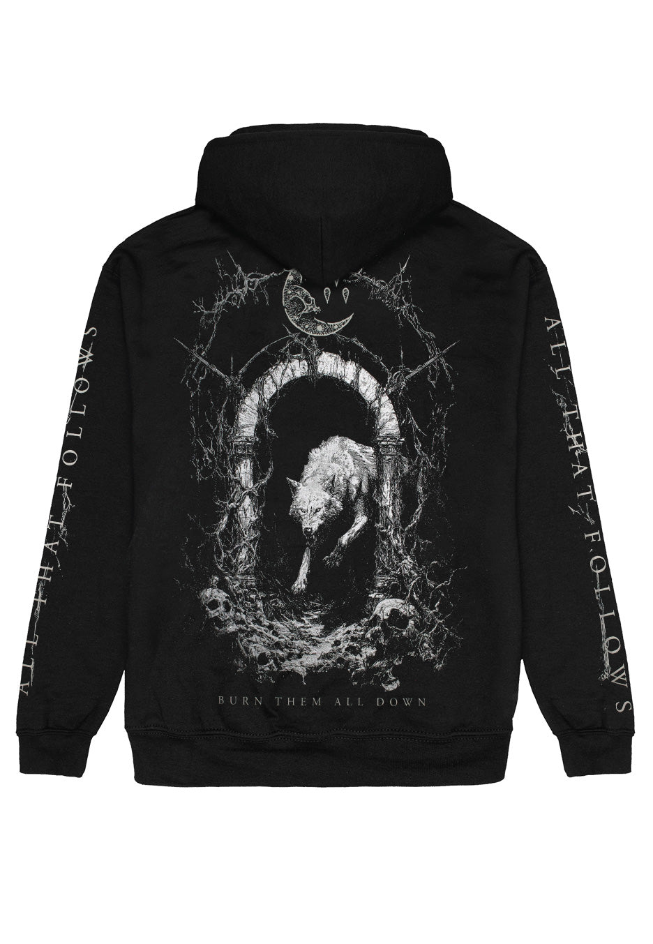 Currents - Wolf - Hoodie | Neutral-Image
