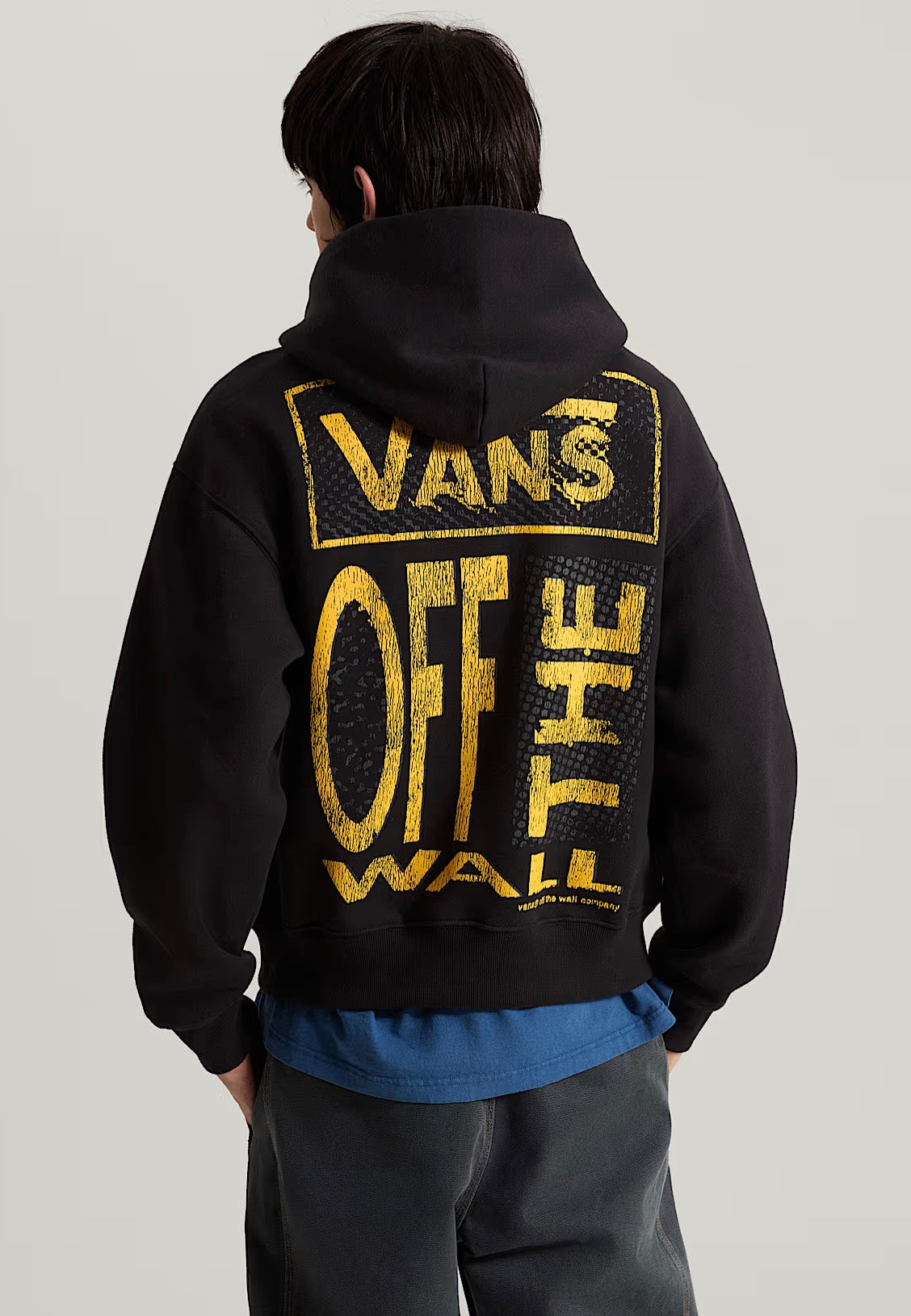 Vans Cut and Paste Black Huvtröja | Men-Image