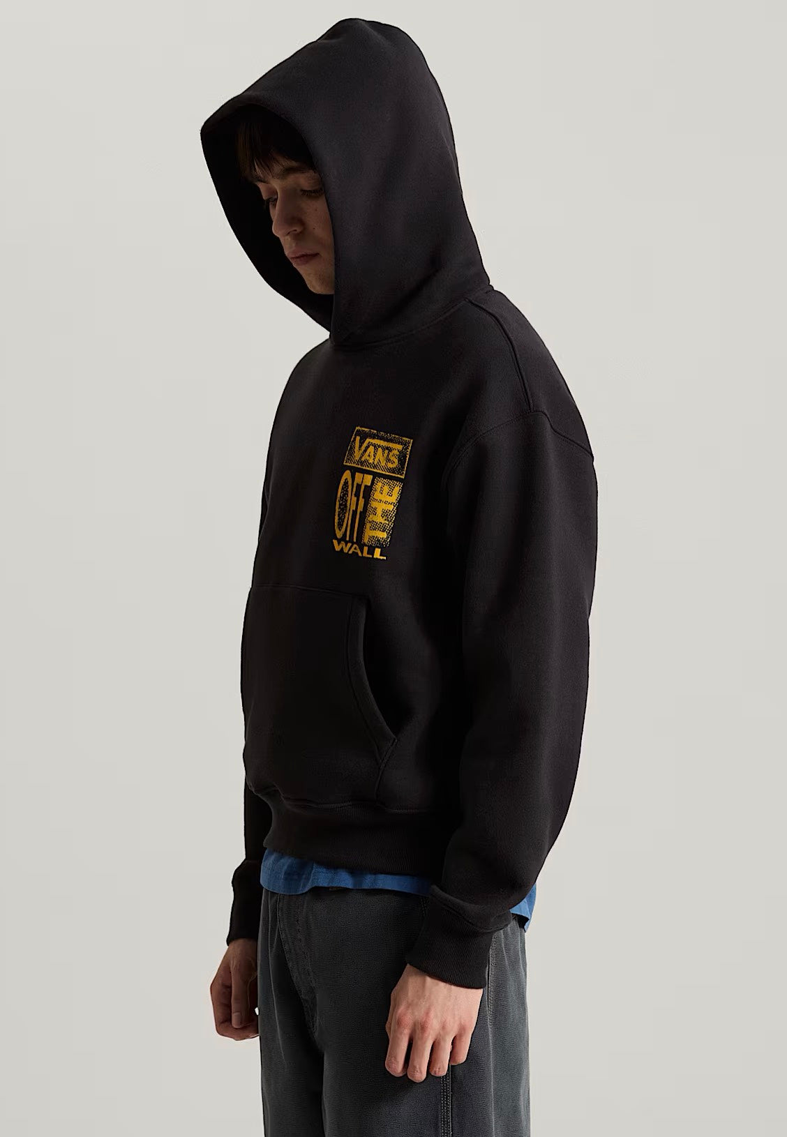 Vans Cut and Paste Black Huvtröja | Men-Image