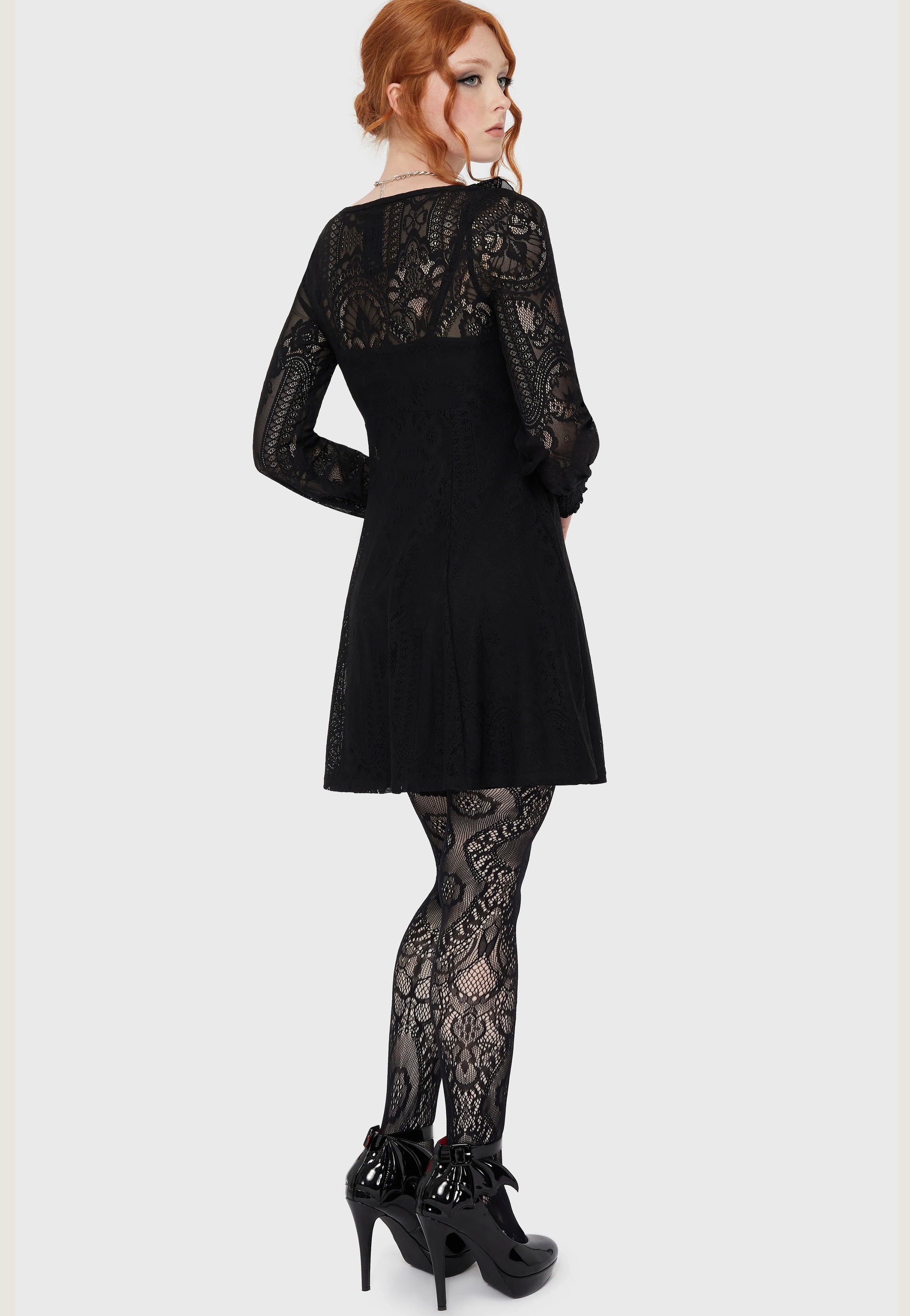Killstar - Cybele Lace Black - Dress | Women-Image