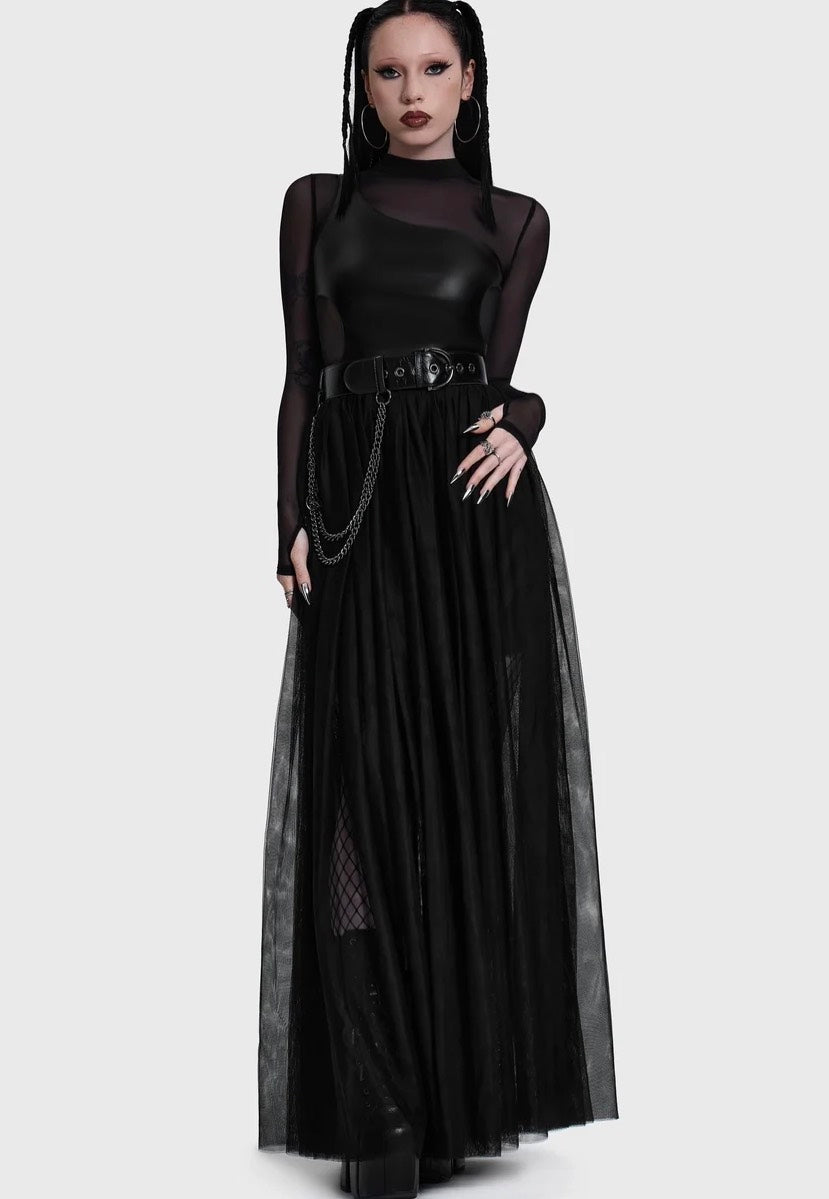 Killstar Cyber Bodysuit Black Body | Women-Image