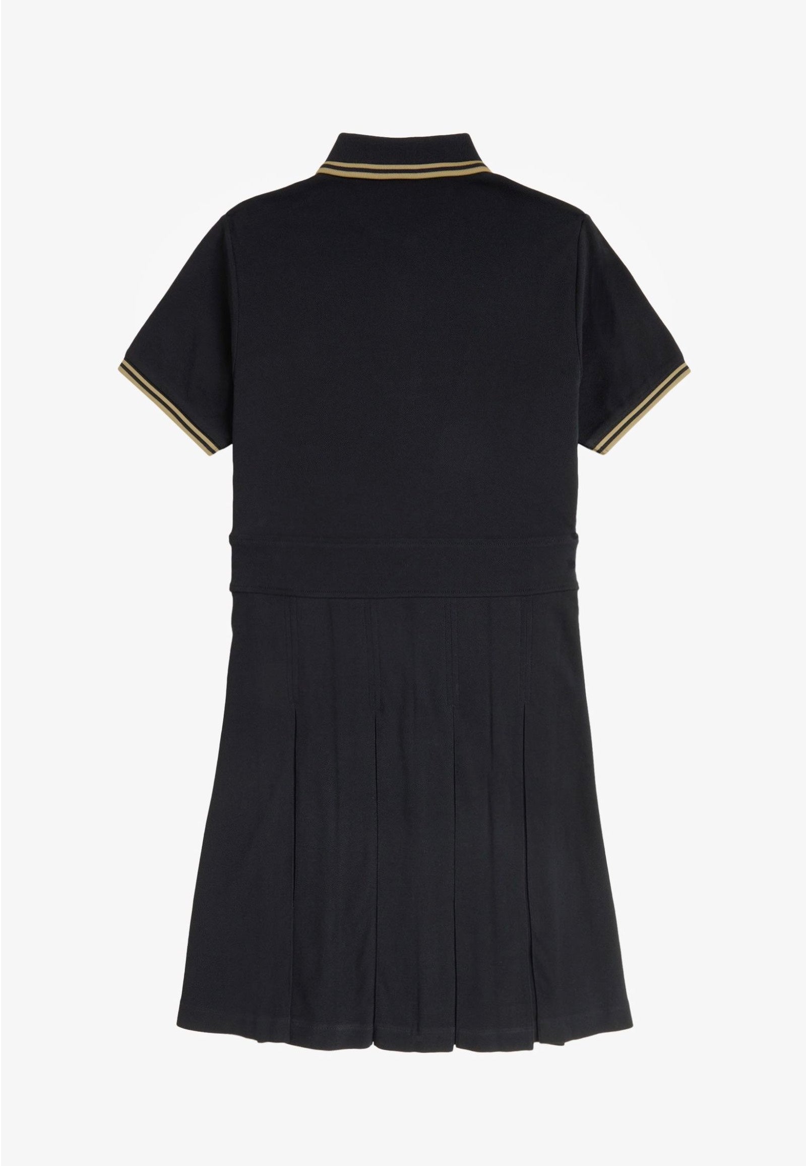 Fred Perry - Tipped Pleated Tennis Black - Dress | Women-Image