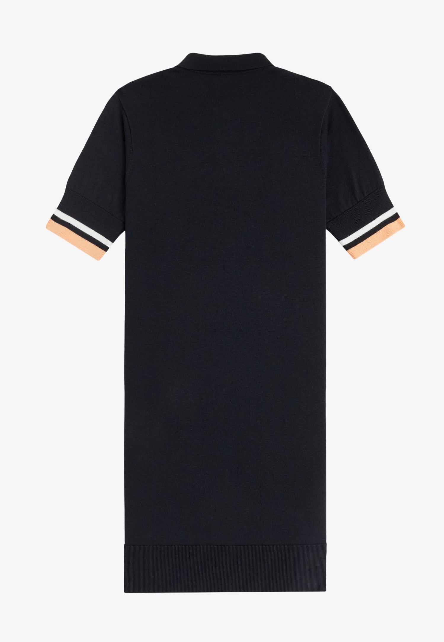 Fred Perry - Bold Tipped Knitted Black - Dress | Women-Image