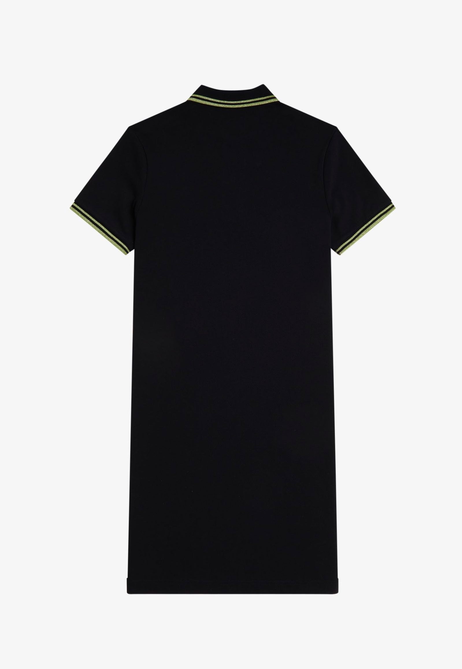 Fred Perry - Twin Tipped Fred Perry Black/Metallic Tennis Ball Yellow - Dress | Women-Image