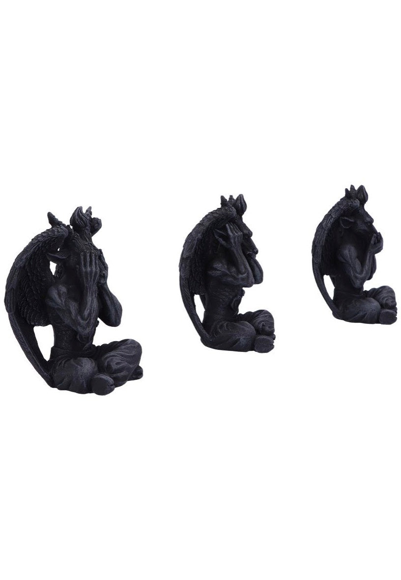 Nemesis Now - Three Wise Baphomet - Figures | Neutral-Image