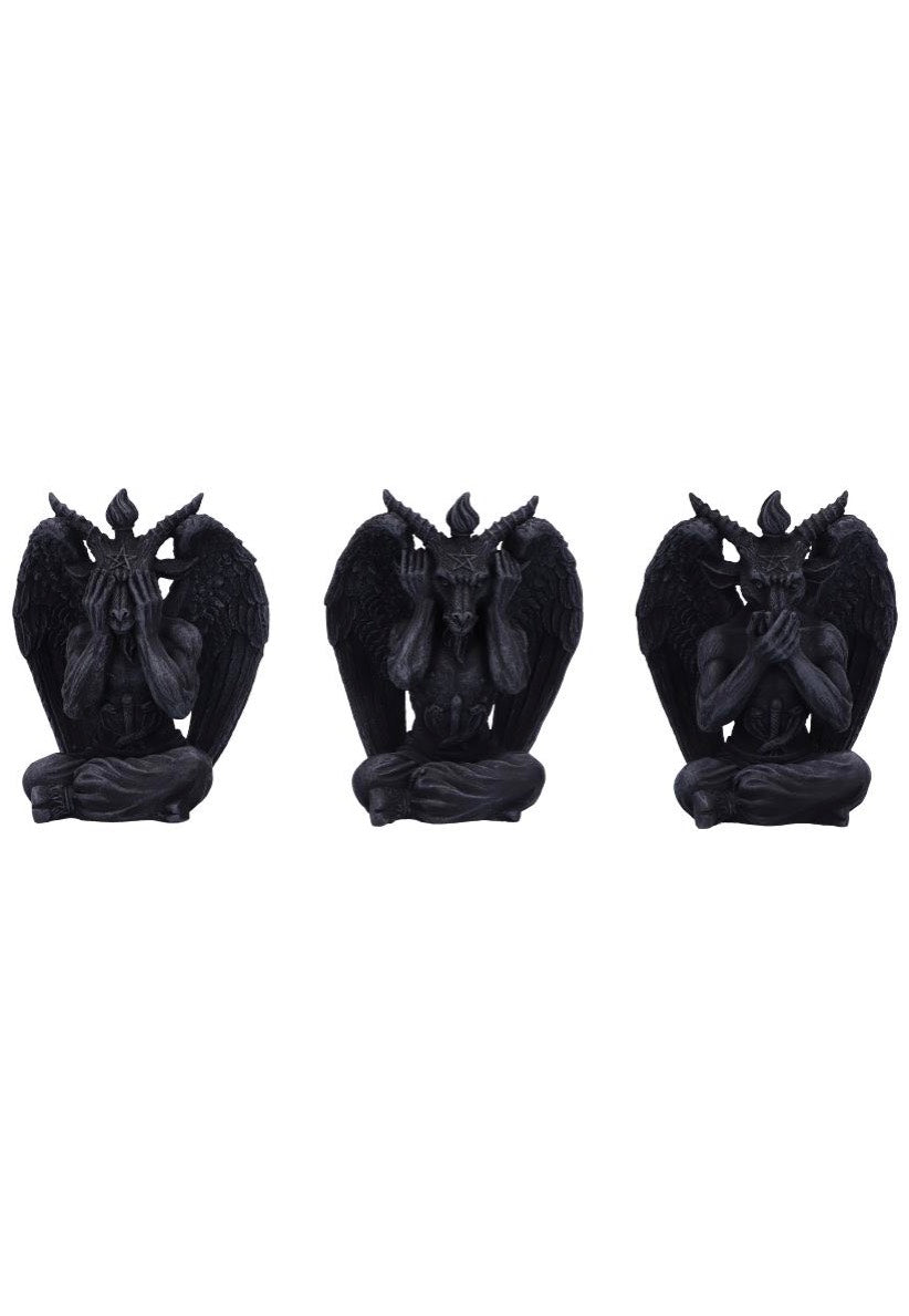 Nemesis Now - Three Wise Baphomet - Figures | Neutral-Image