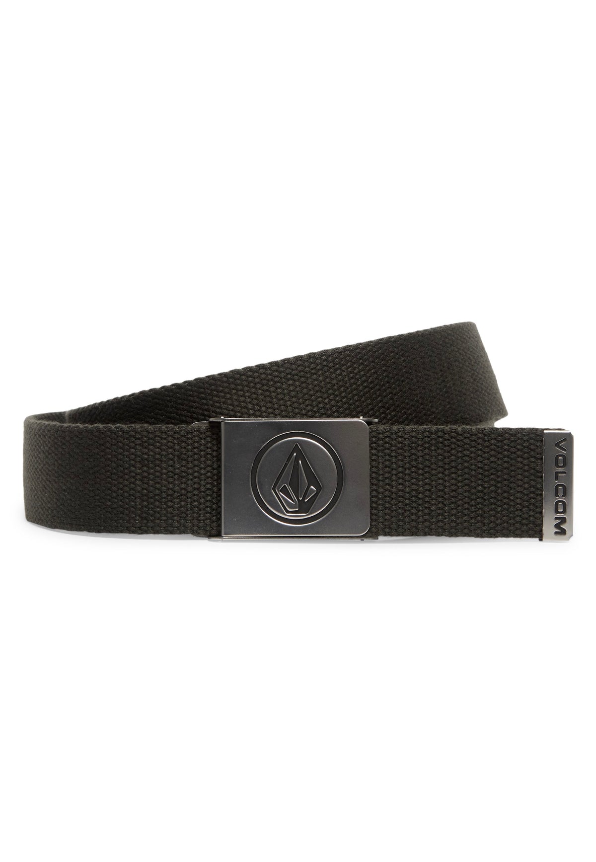 Volcom Circle Web Rinsed Black Pásek | Neutral-Image