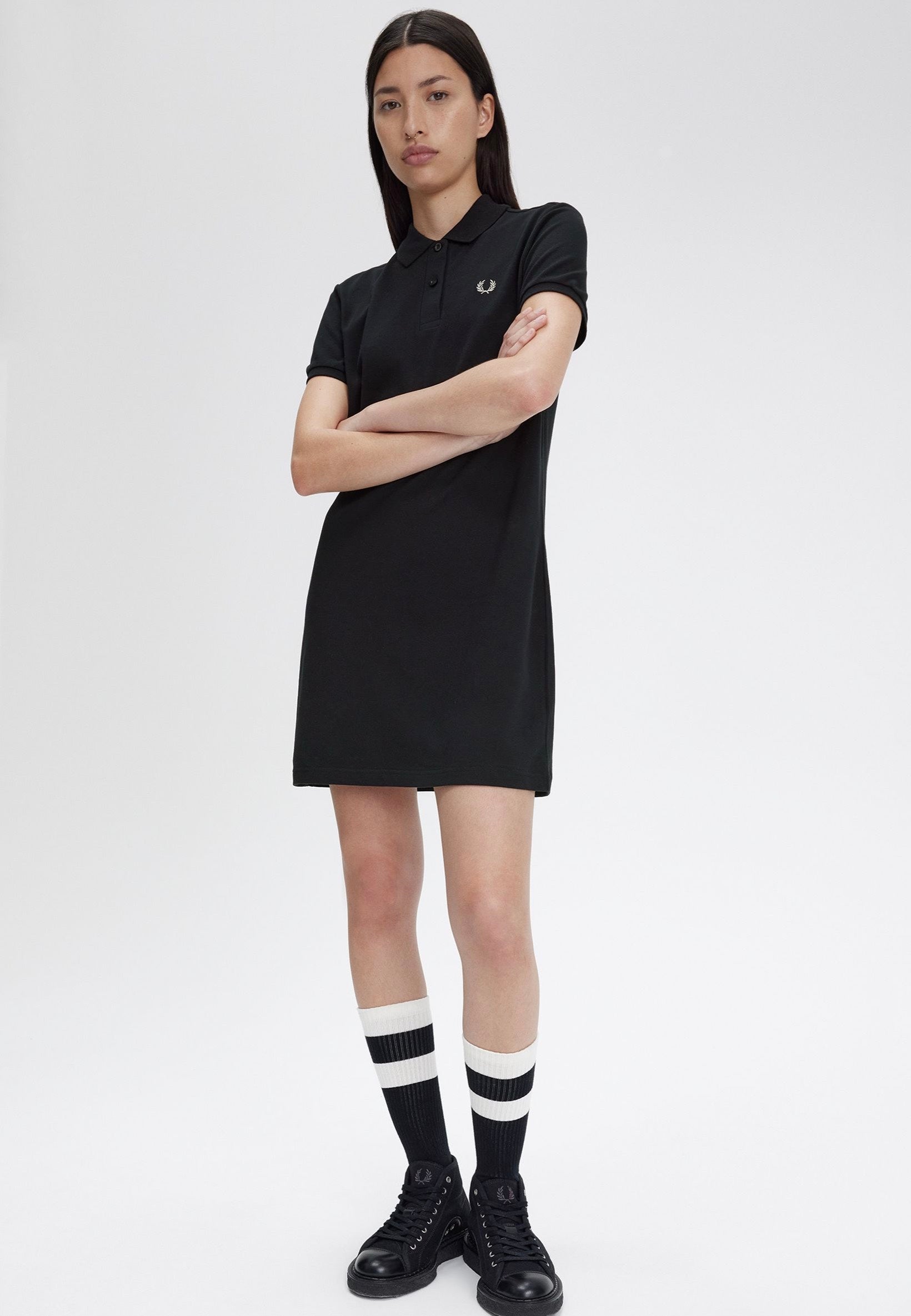 Fred Perry - Fred Perry Black - Dress | Women-Image