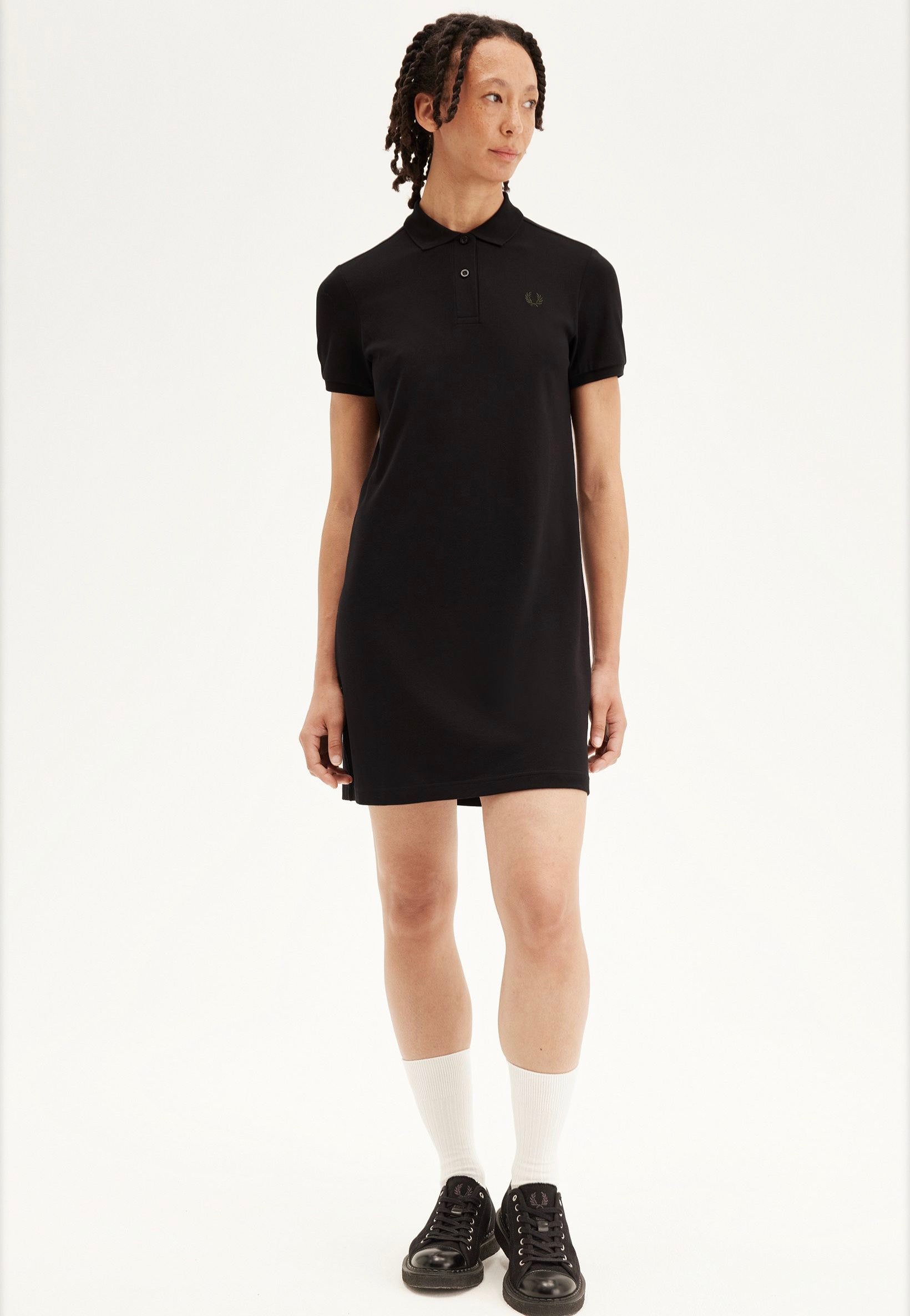 Fred Perry - The Fred Perry Black/Court Green - Dress | Women-Image