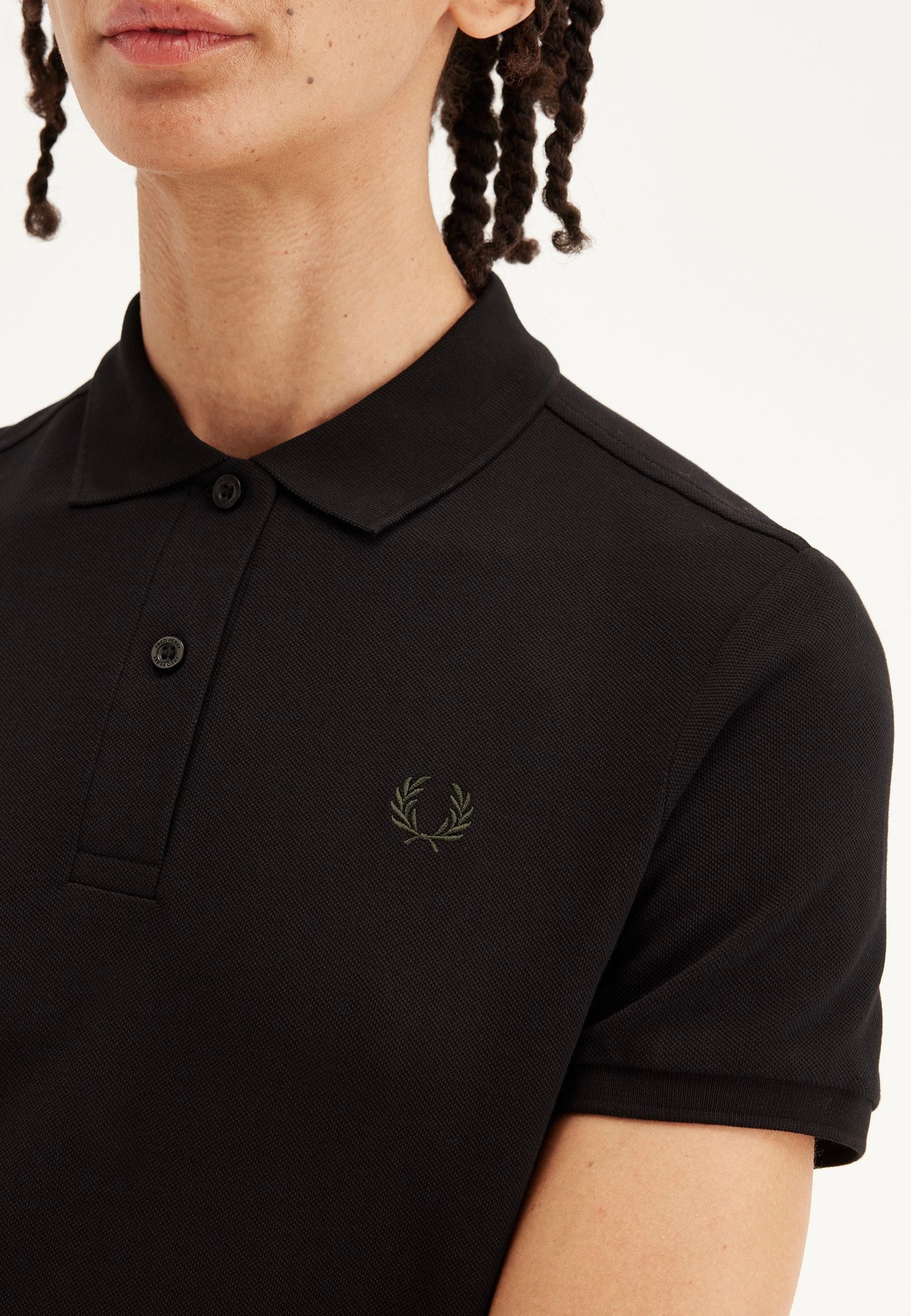 Fred Perry - The Fred Perry Black/Court Green - Dress | Women-Image