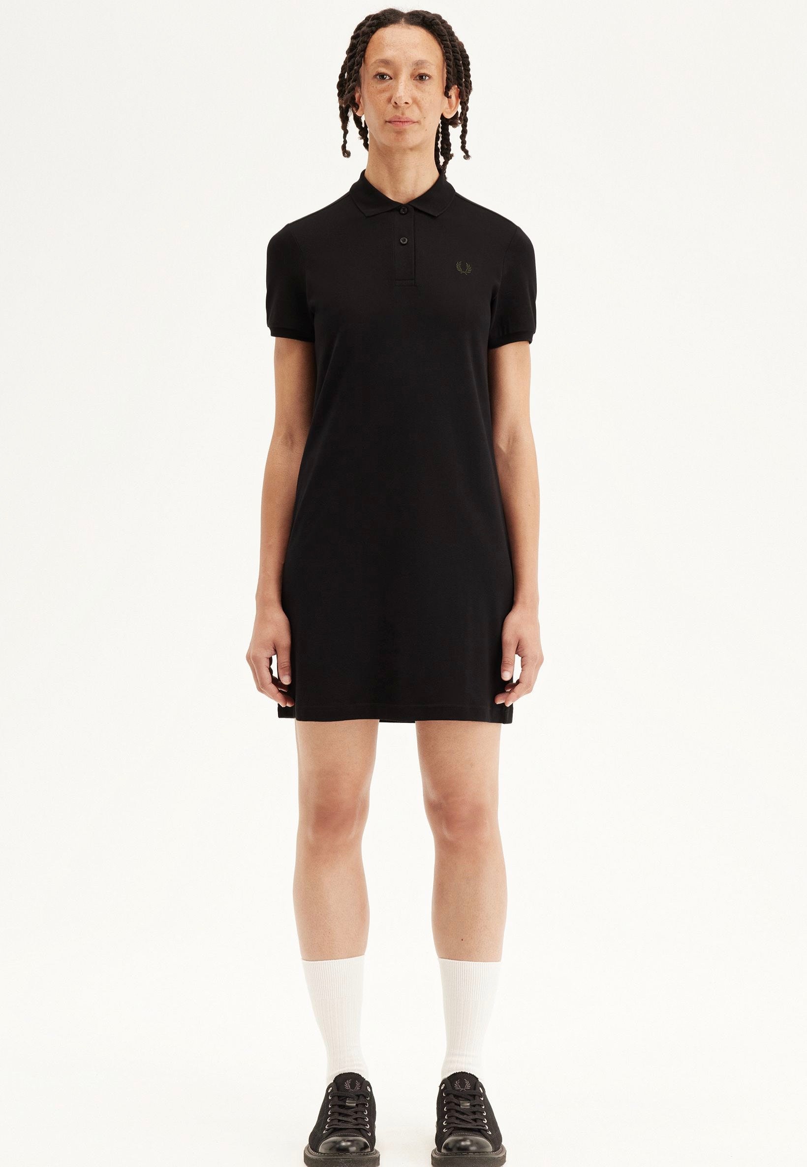 Fred Perry - The Fred Perry Black/Court Green - Dress | Women-Image