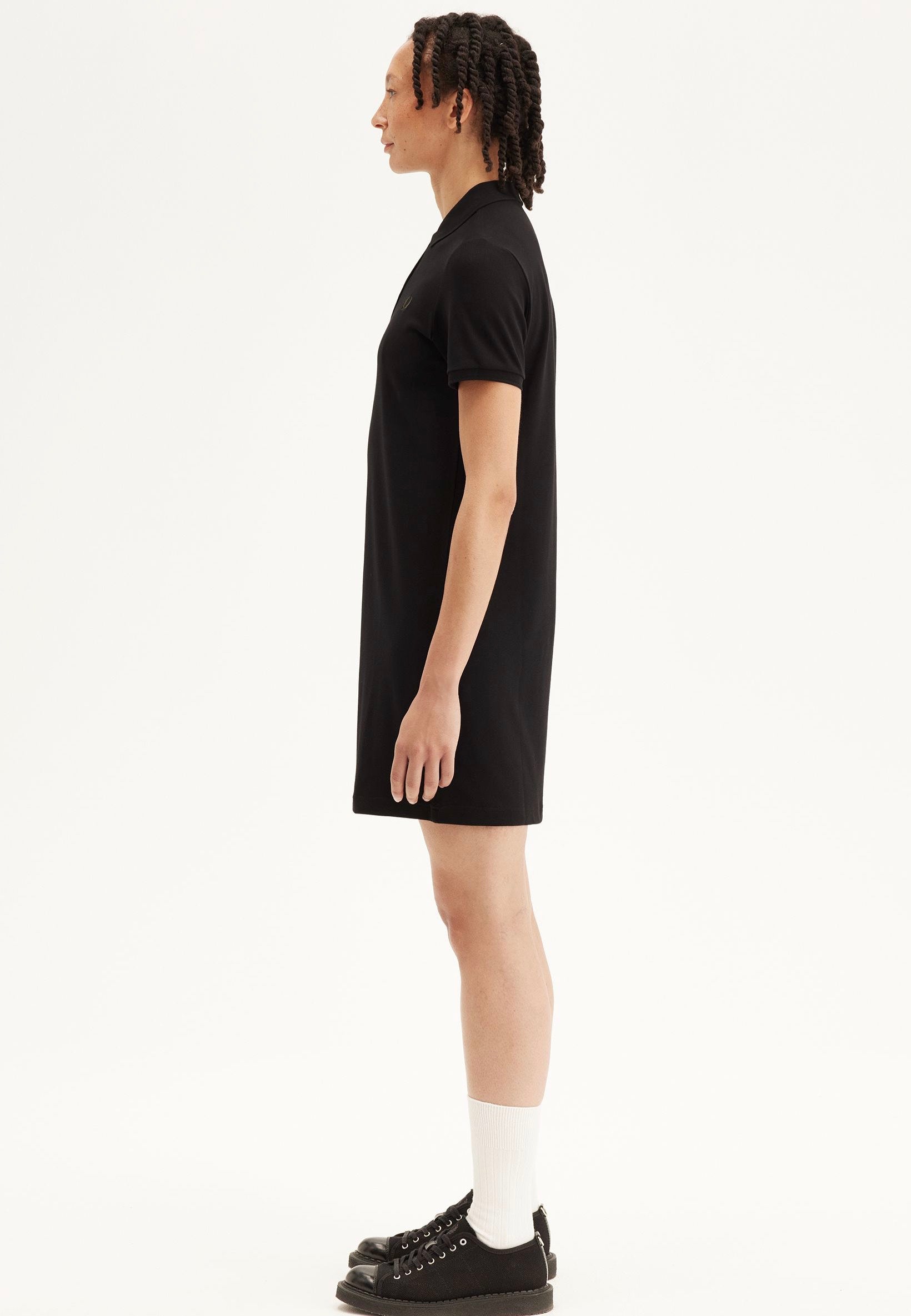 Fred Perry - The Fred Perry Black/Court Green - Dress | Women-Image