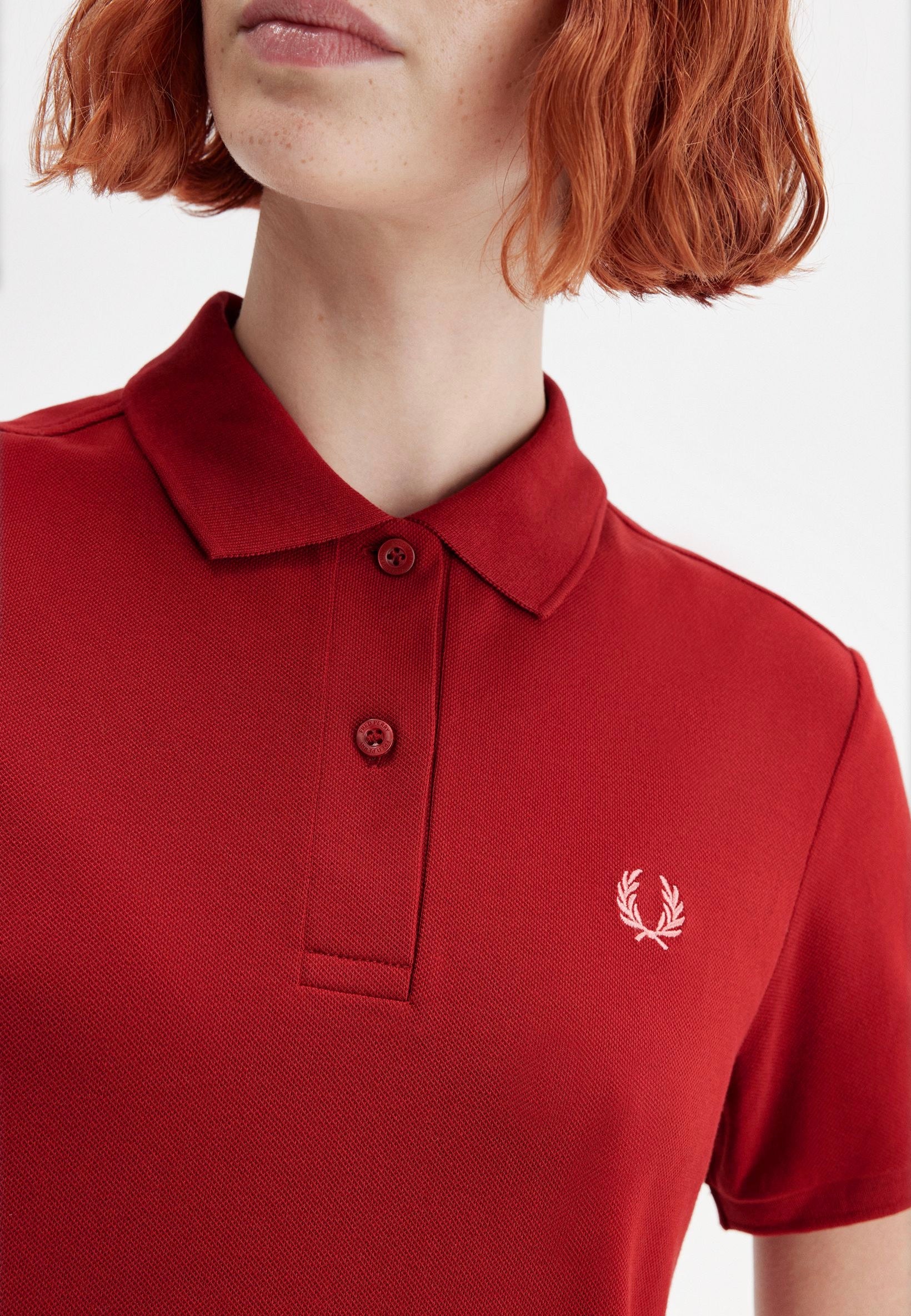Fred Perry - The Fred Perry Burnt Red/Putty Pink - Dress | Women-Image